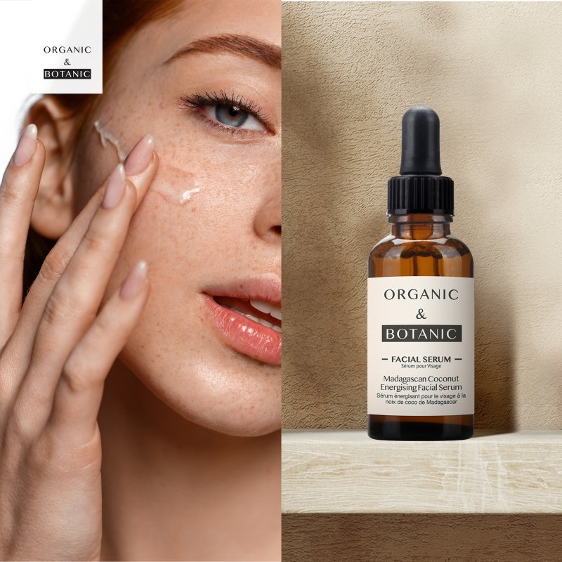 Madagascan Coconut Facial Serum - 30ml - Hydrating & Soothing Serum with Aloe Vera & Vitamin E for Radiant, Nourished Skin - skinChemists