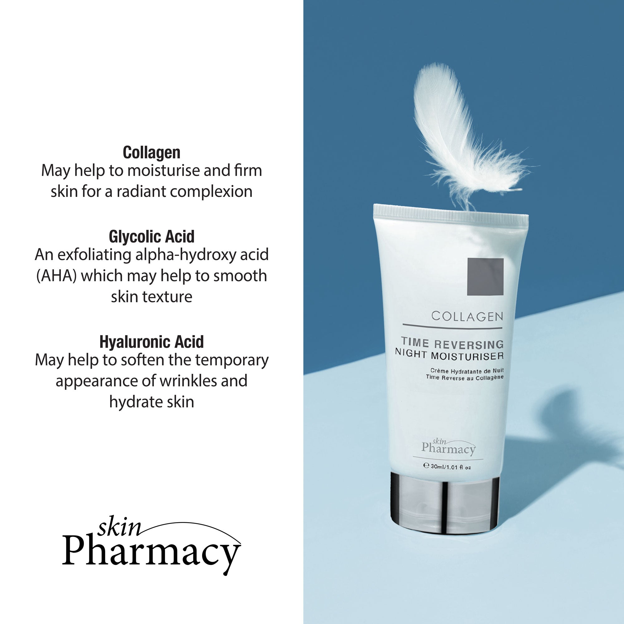 Collagen Time Reversing Night Moisturiser 30ml - skinChemists