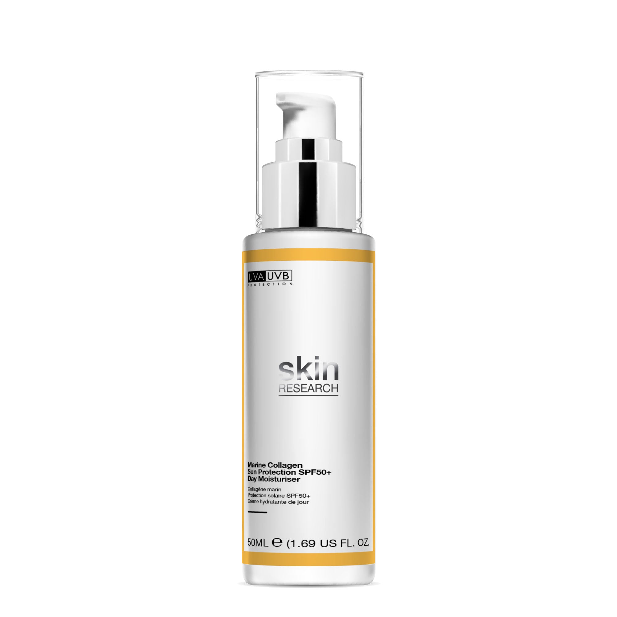 Skin Research Sun Protection SPF 50 Day Moisturiser 50ml - skinChemists