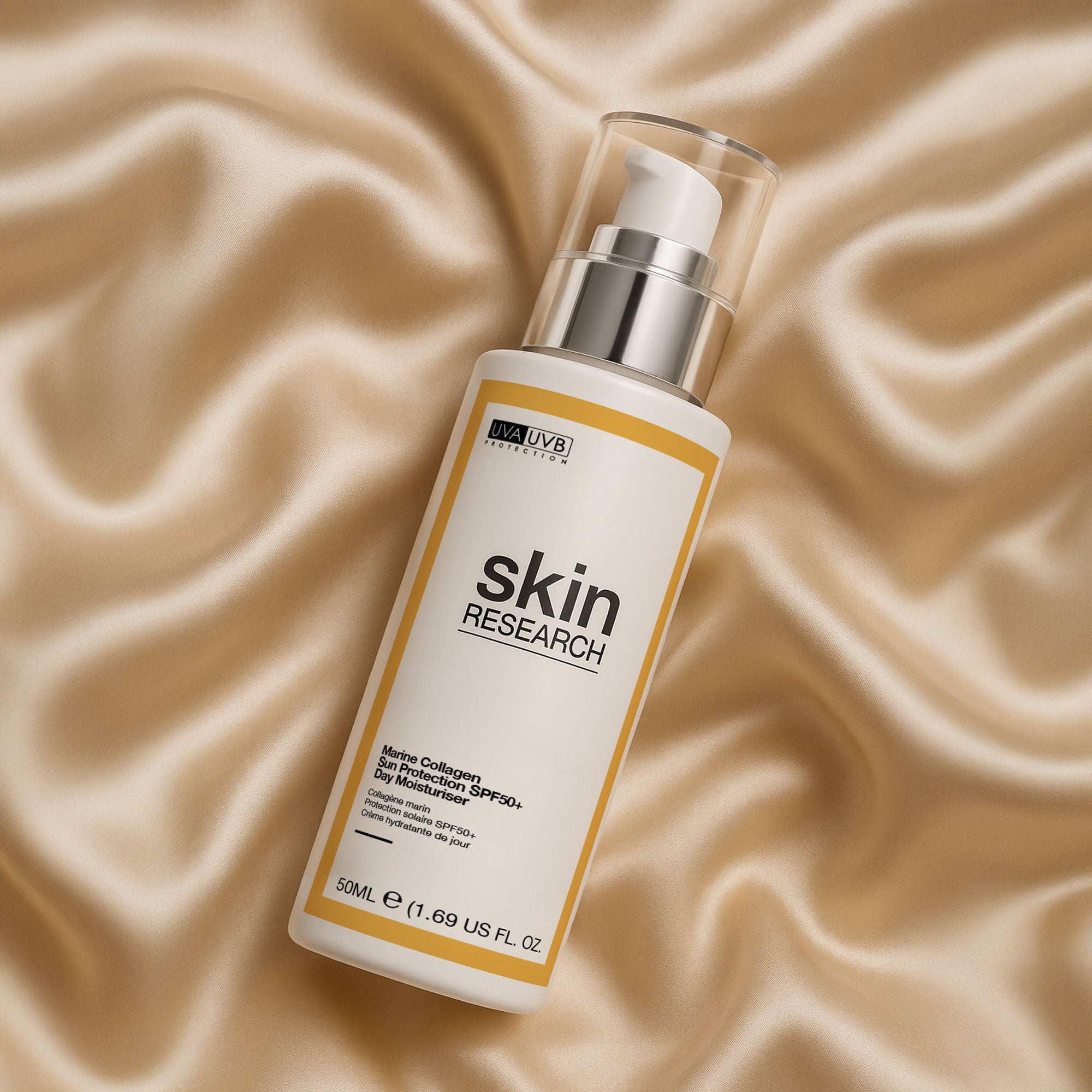Skin Research Sun Protection SPF 50 Day Moisturiser 50ml - skinChemists