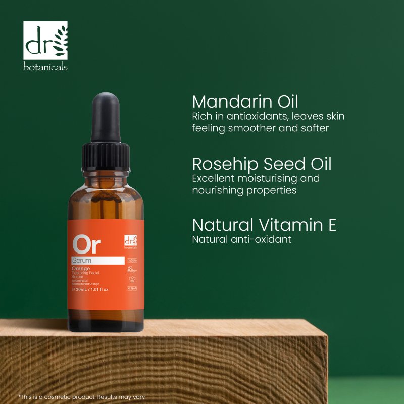 Orange Restoring Facial Serum 30ml - skinChemists