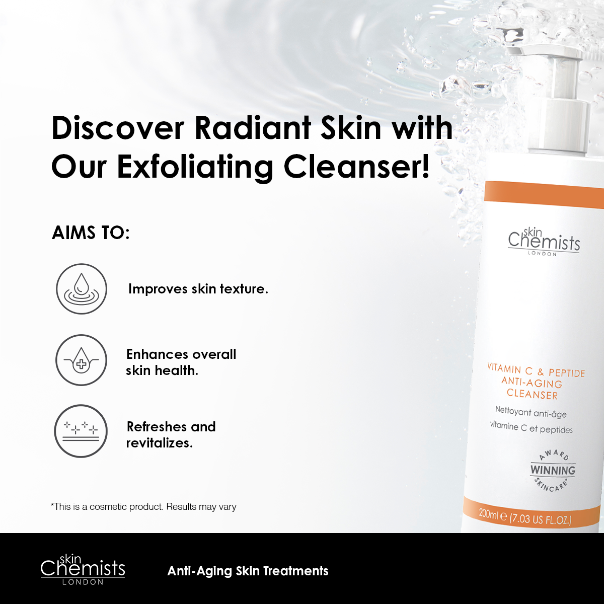 SC Vitamin C Night Cream, Cleanser and Mask - skinChemists