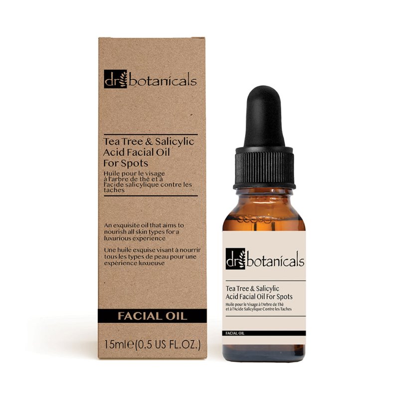 Tea Tree & Salicylic Acid Facial Oil For Spots - skinChemists