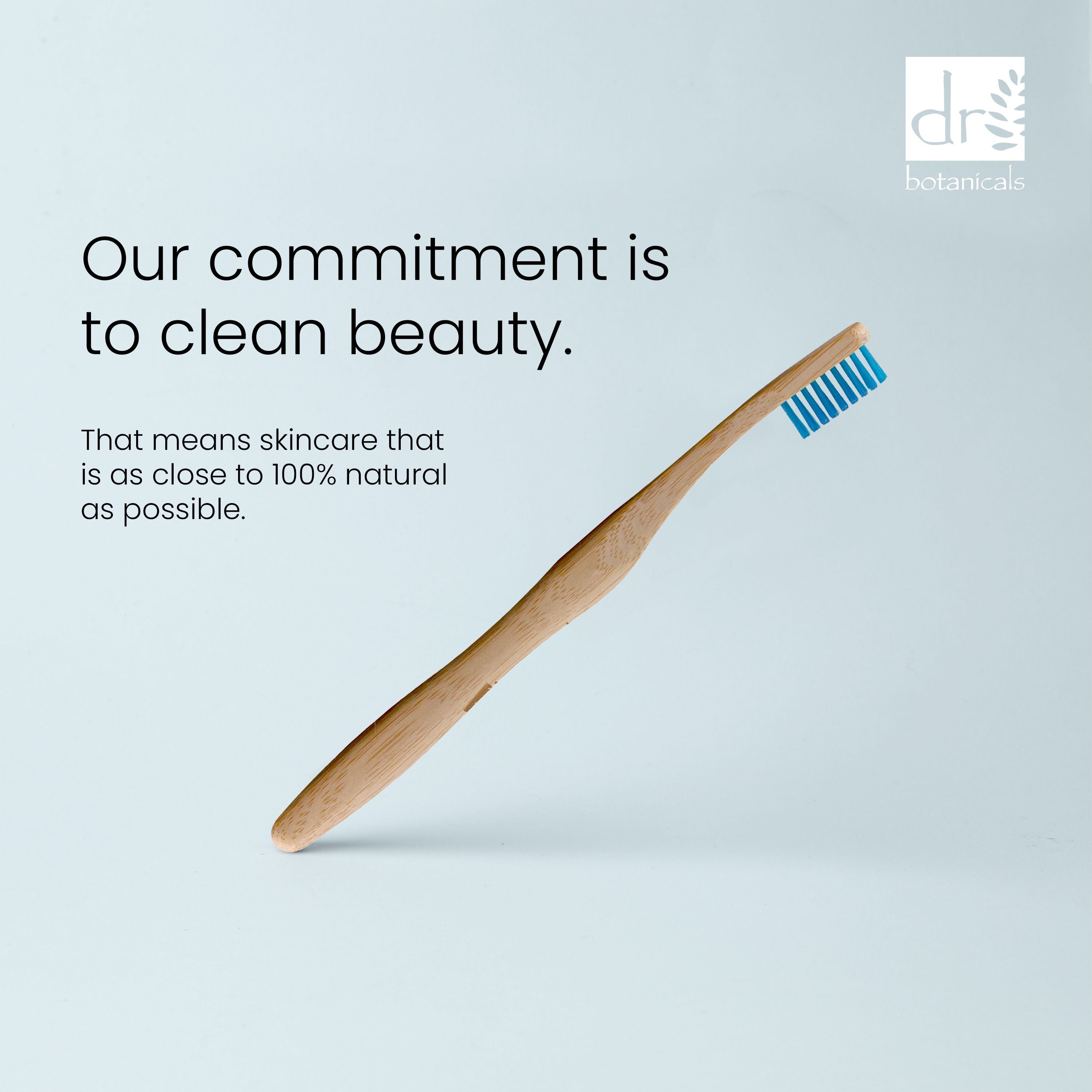 Dr Botanicals Bamboo Toothbrush Blue Twin Value Savings Pack - skinChemists