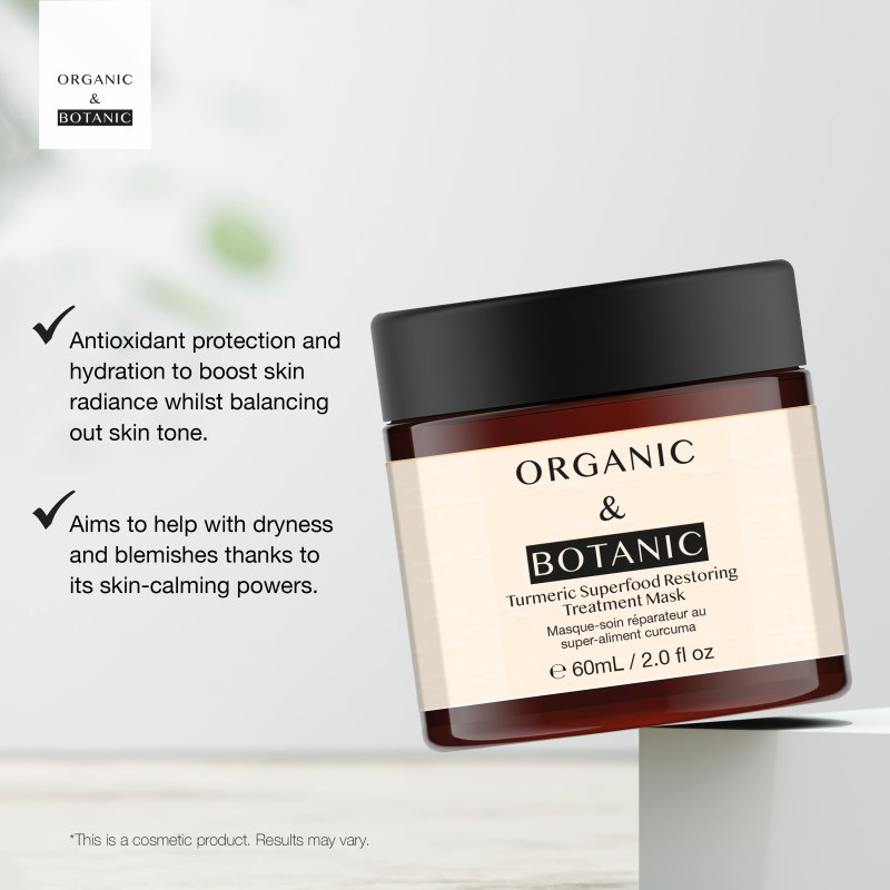 Turmeric Superfood Restoring Treatment Mask 60ml - skinChemists