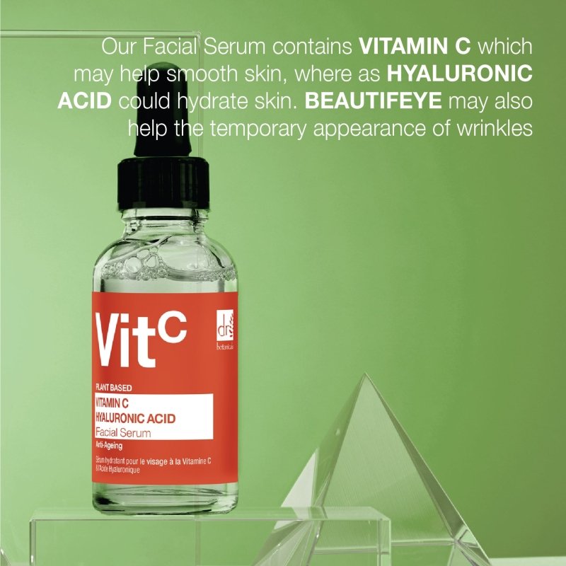 Vitamin C 5% & Hyaluronic Acid 2% Hydrating Facial Serum 30ml - skinChemists