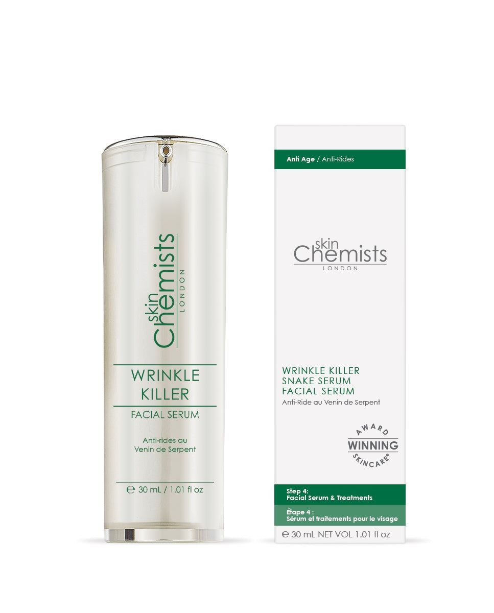 skinChemists Wrinkle Killer Night & facial serum