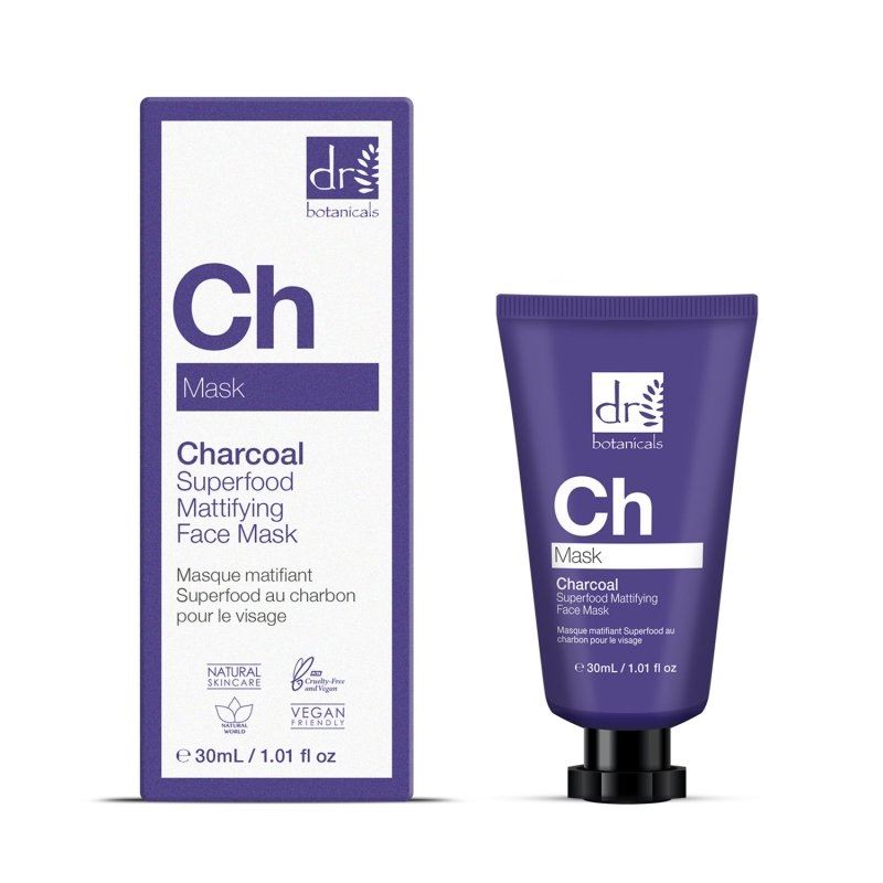 Charcoal Superfood Mattifying Face Mask - skinChemists
