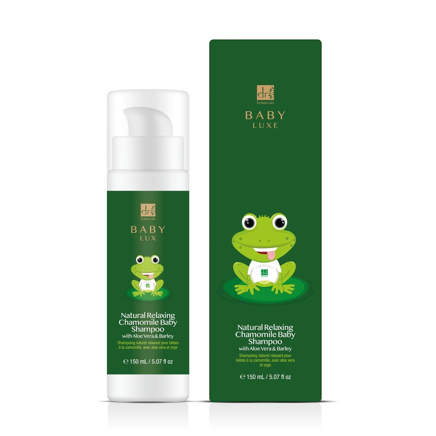 Dr Botanicals Baby Lux Natural Relaxing Chamomile Baby Shampoo 150ml Twin Value Savings Pack - skinChemists