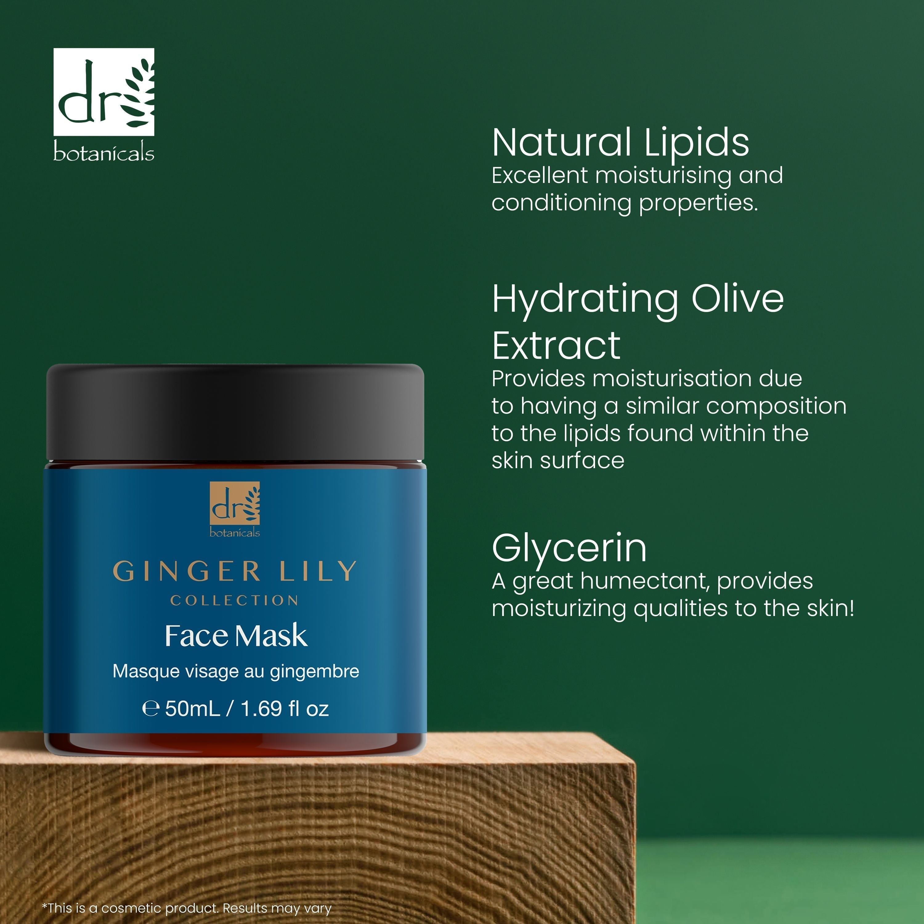 Dr Botanicals Gingerlily Mask 50ml Twin Value Savings Pack - skinChemists
