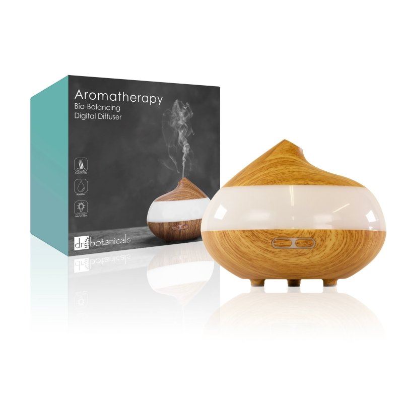 Wooden Aroma Diffuser + Geranium Oil Kit - skinChemists