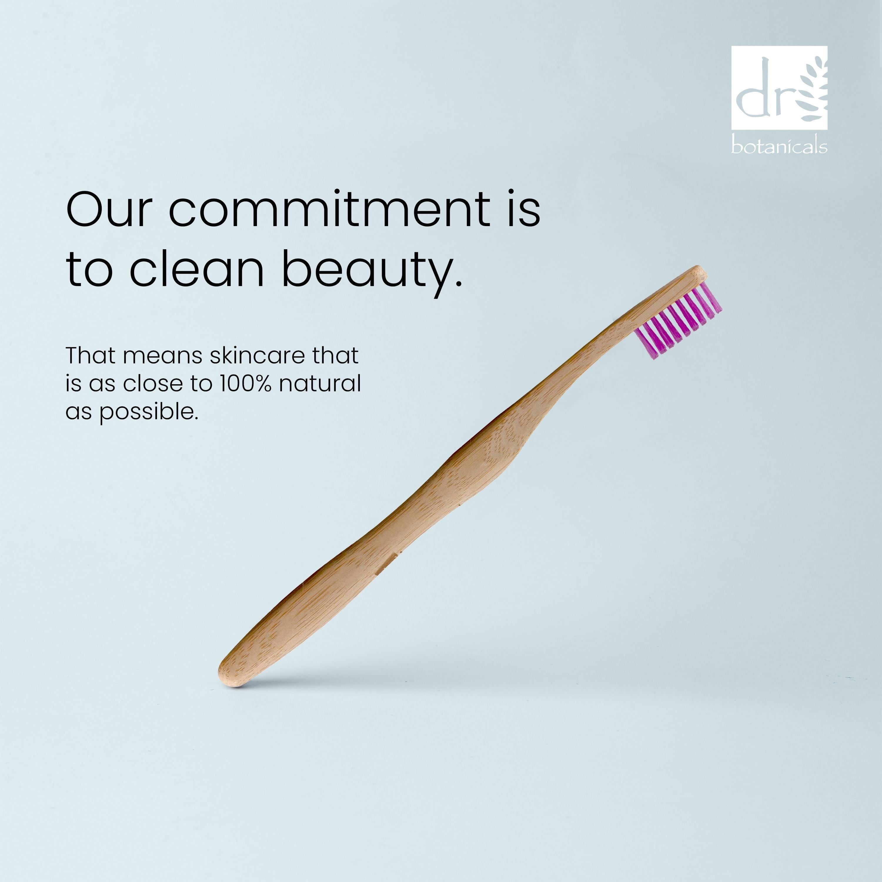 Dr Botanicals Bamboo Toothbrush Purple Twin Value Savings Pack - skinChemists