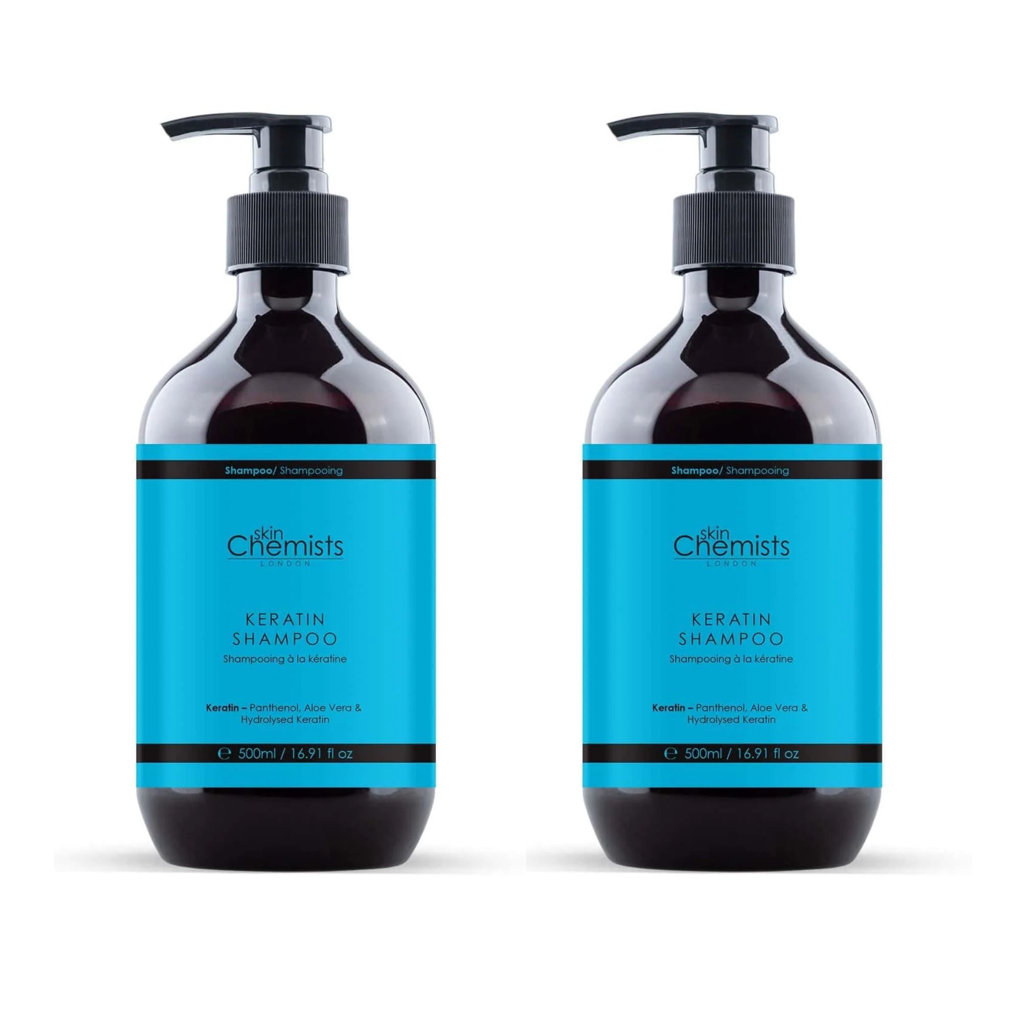 skinChemists Keratin Clarifying Shampoo 500ml Twin Value Savings Pack - skinChemists