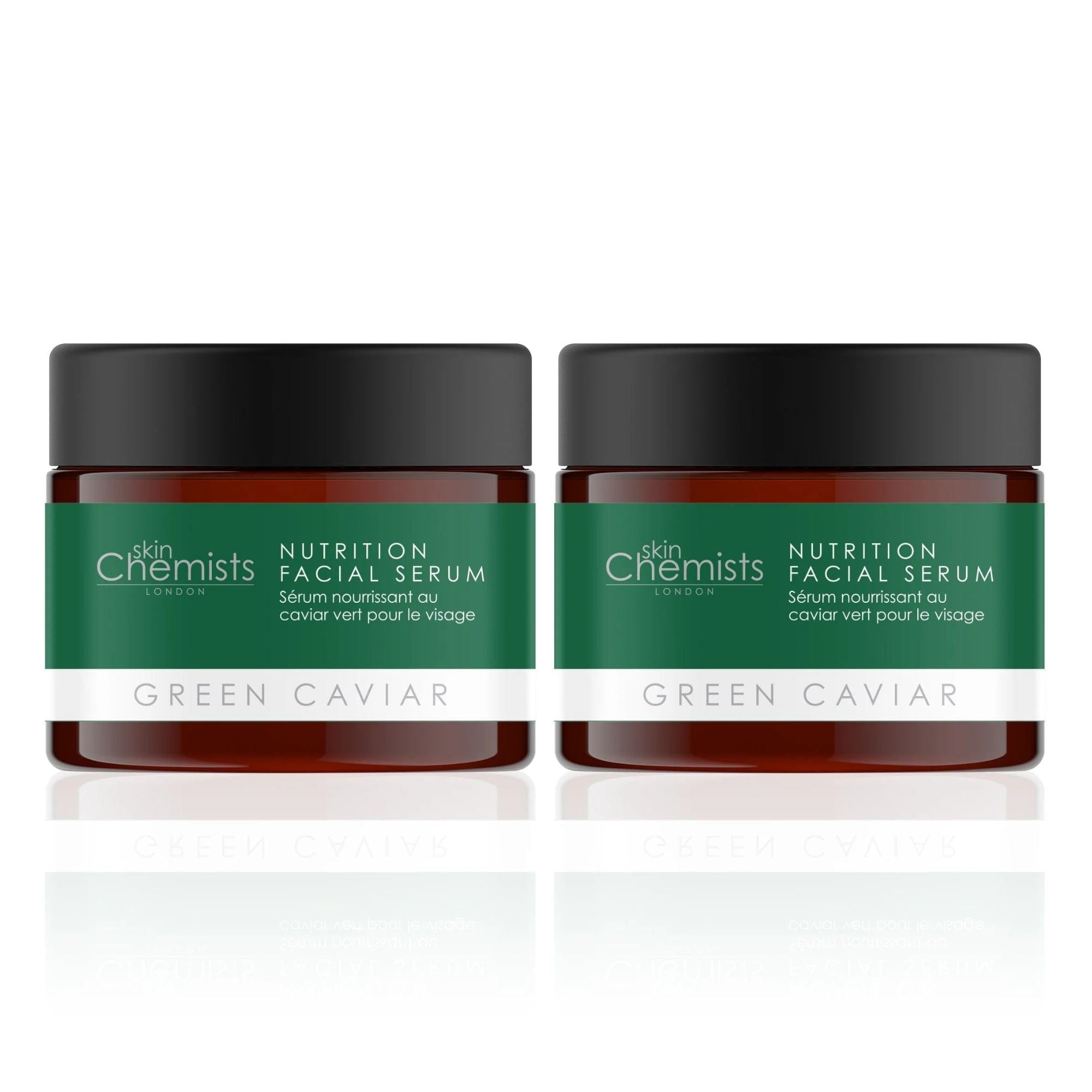 skinChemists Green Caviar Nutrition Facial Serum 30ml Twin Value Savings Pack - skinChemists