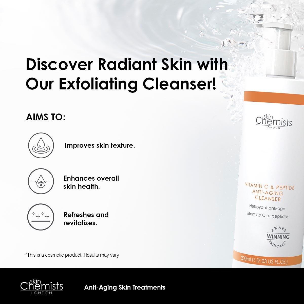 SC Vitamin C Night Cream, Cleanser and Mask - skinChemists