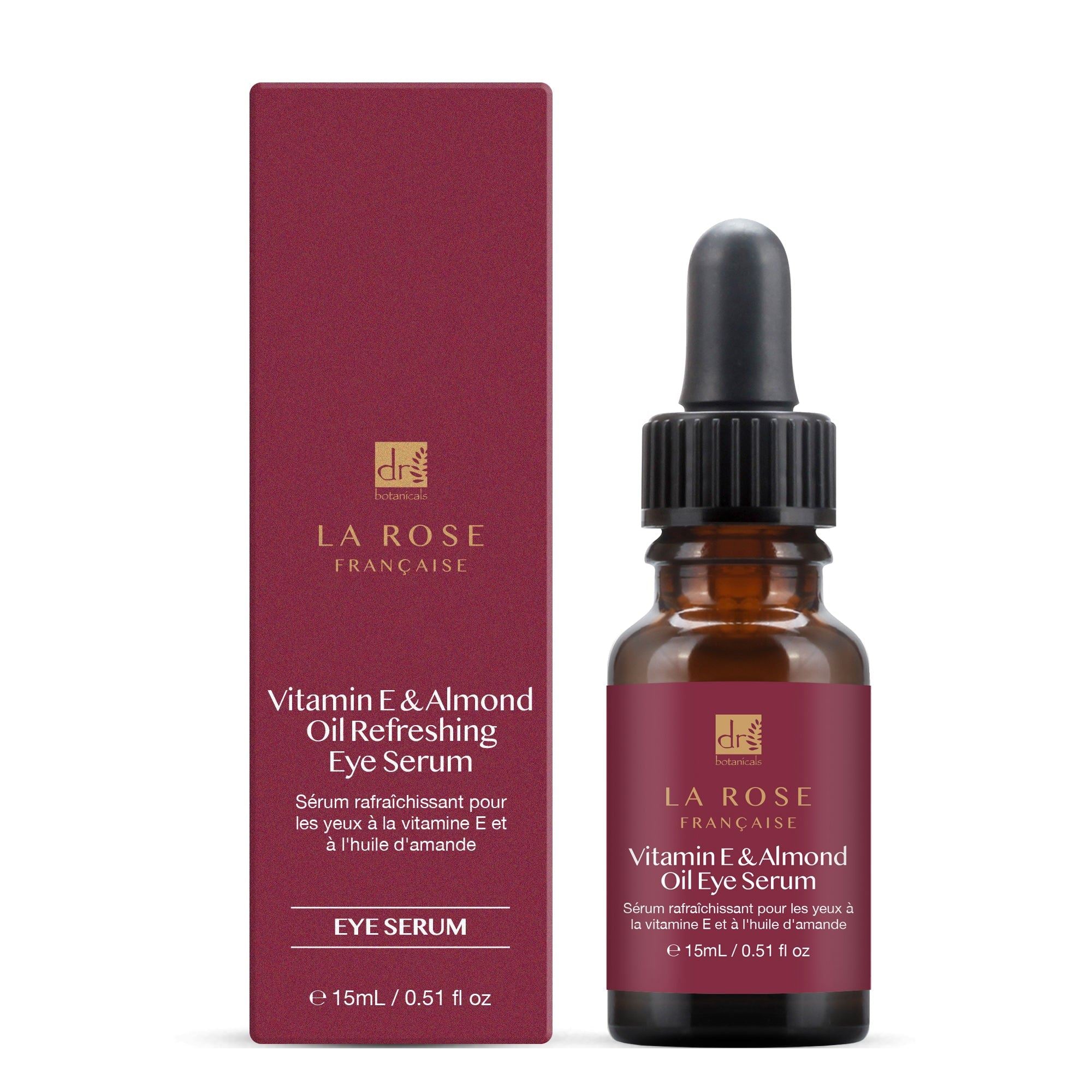Dr Botanicals La Rose Francaise Duo Moisturiser & Eye Serum Kit