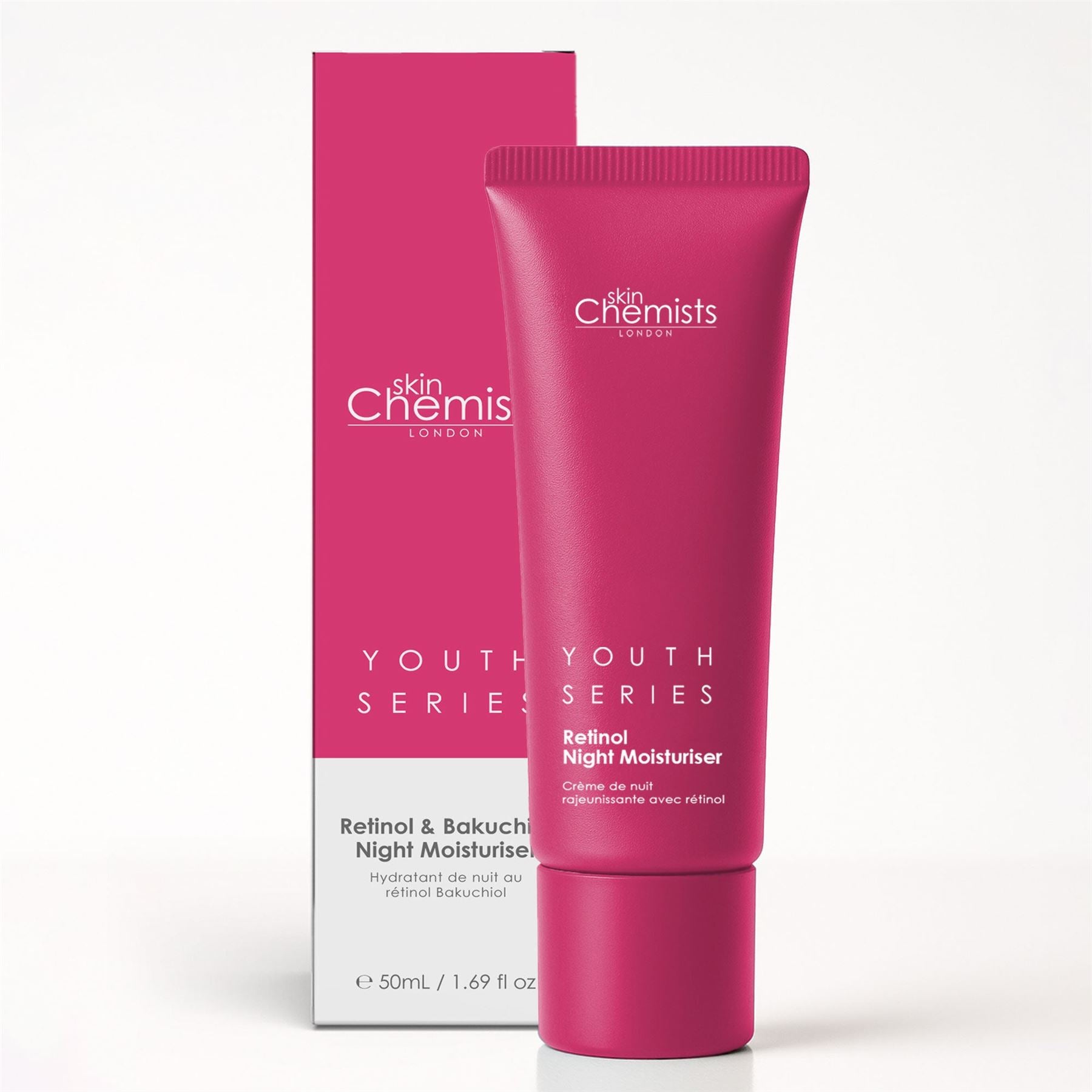 Retinol & Bakuchiol Night Moisturiser 50ml - skinChemists