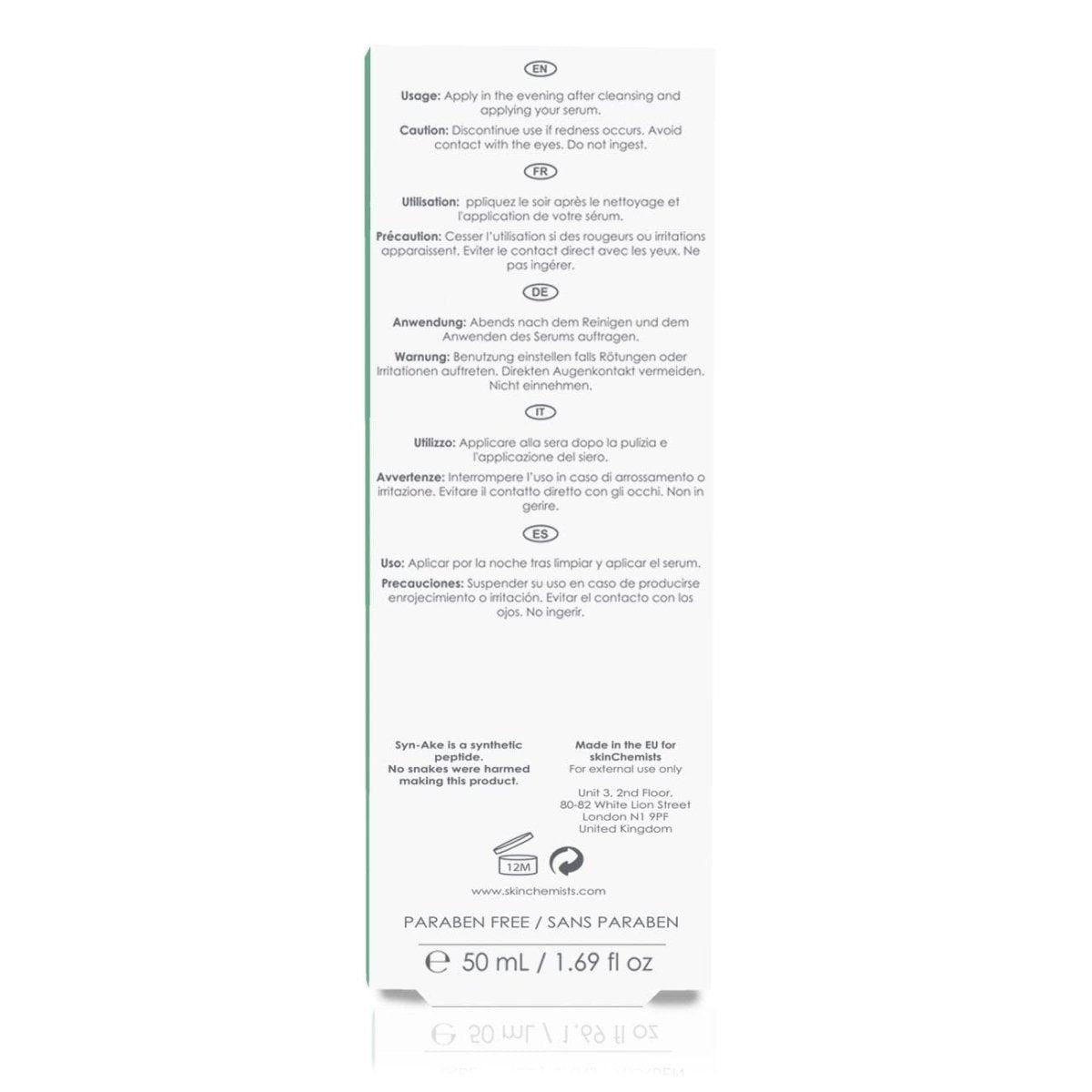 Wrinkle Killer Night Moisturiser 50ml - skinChemists