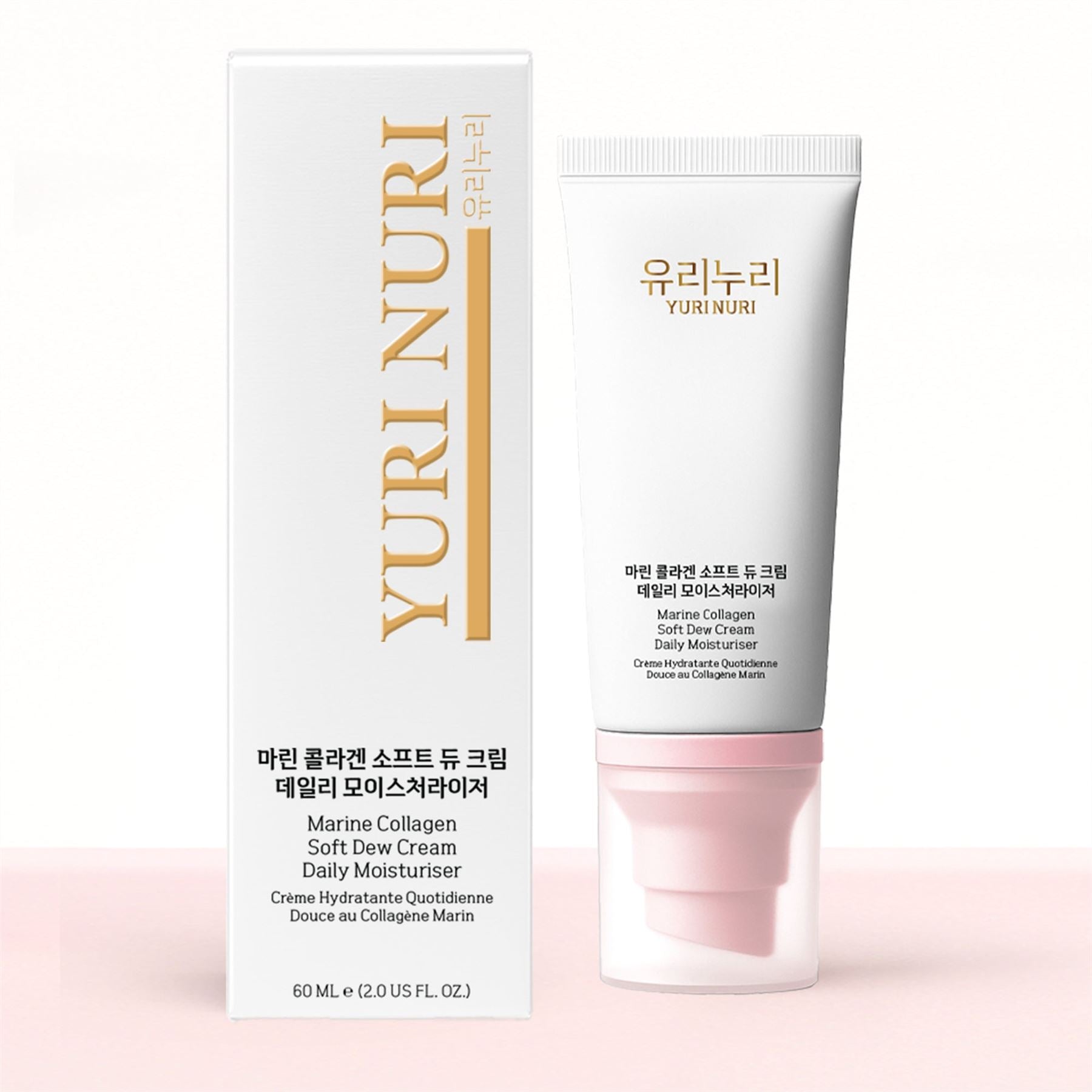 Yuri Nuri 유리누리 Barrier Anti-Ageing Marine Collagen Dew Cream 60ml