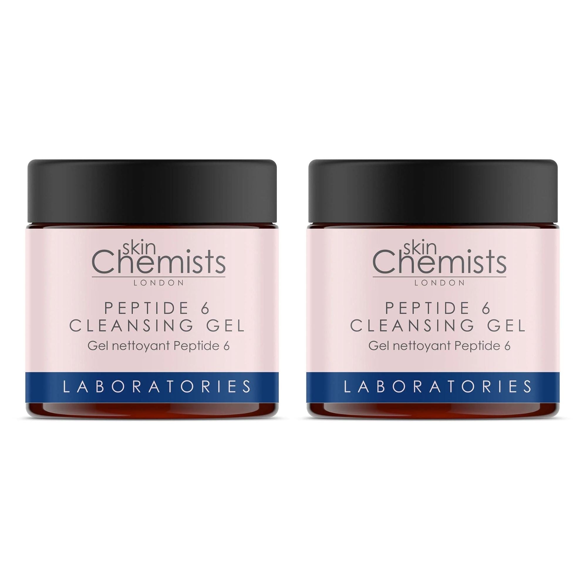 skinChemists Laboratories Peptide 6 Cleansing Gel 100ml Twin Value Savings Pack - skinChemists