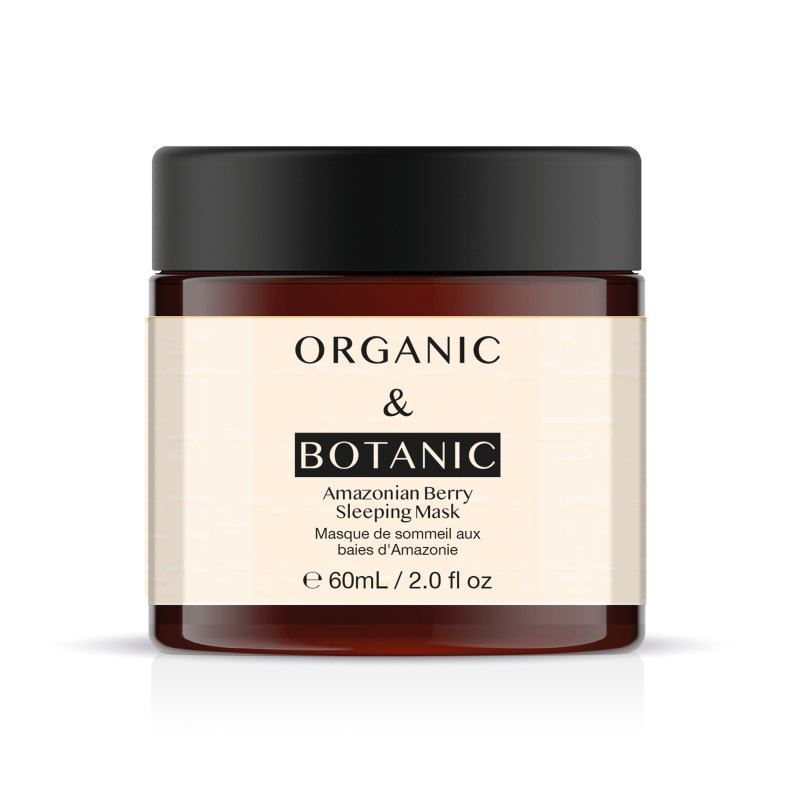Amazonian Berry Overnight Sleeping Mask - 60ml - Deeply Hydrating, Brightening, & Revitalizing with Vitamin C & Plant Extracts for Radiant Skin - skinChemists