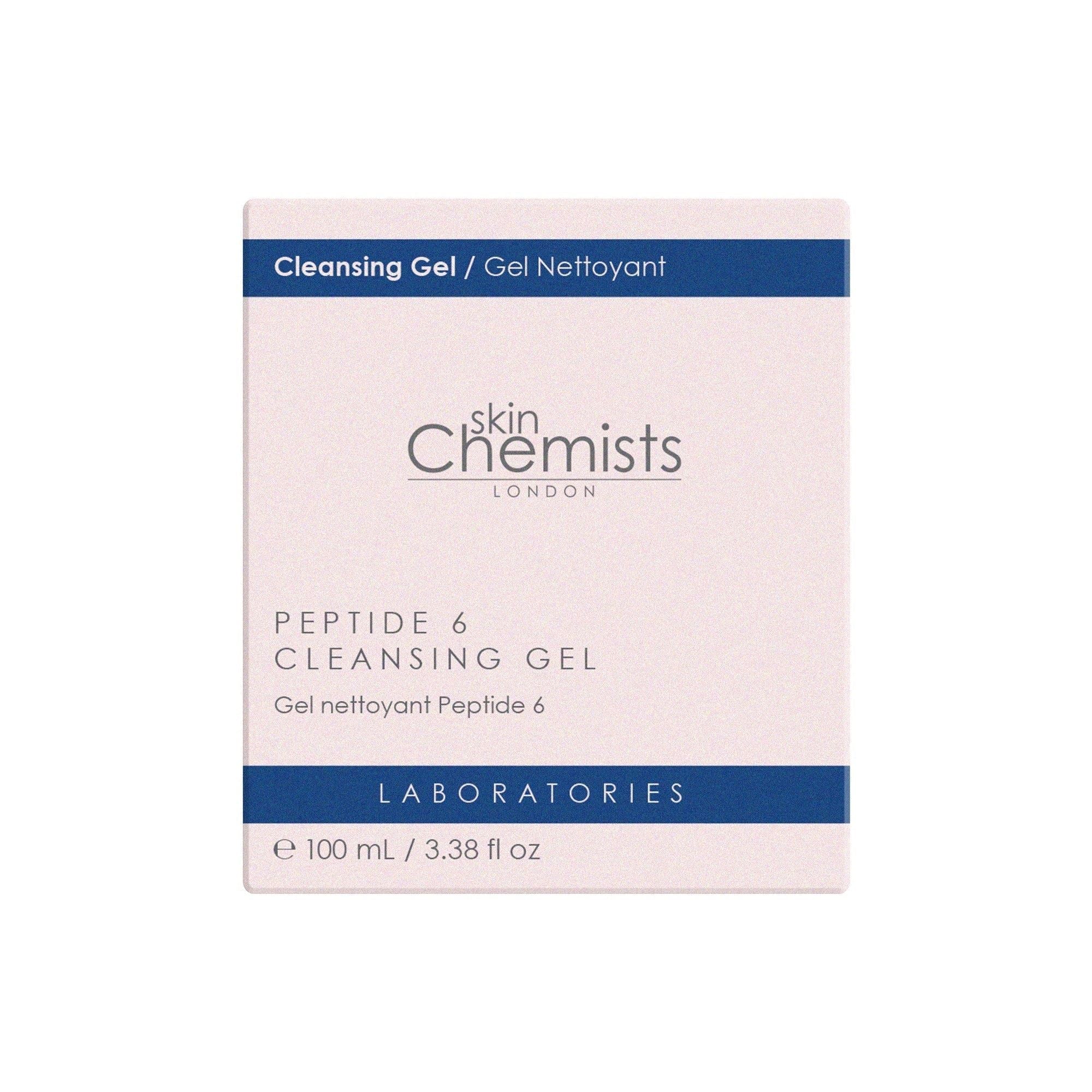 skinChemists Laboratories Peptide 6 Cleansing Gel 100ml Twin Value Savings Pack - skinChemists