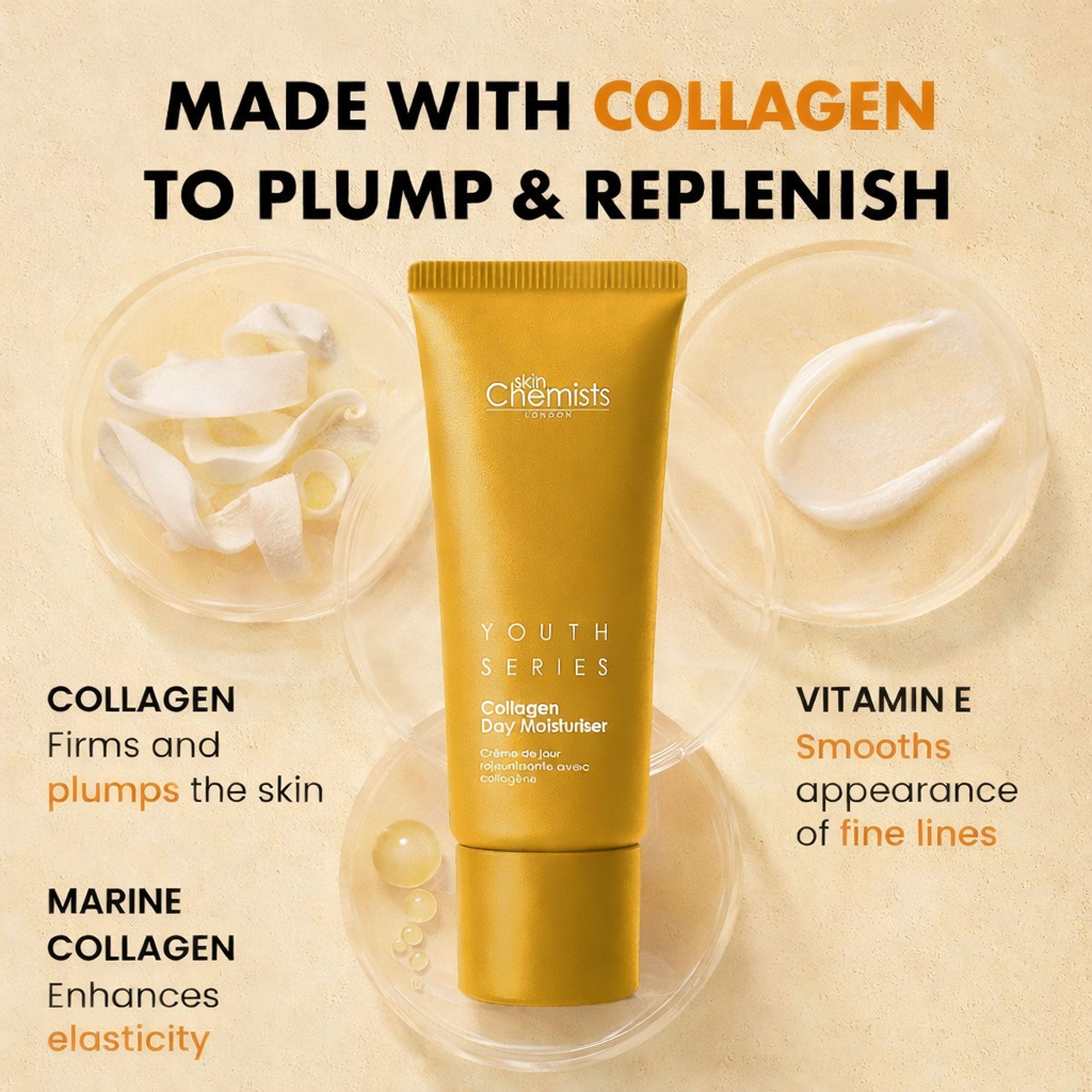 Collagen Day Moisturiser 50ml - skinChemists