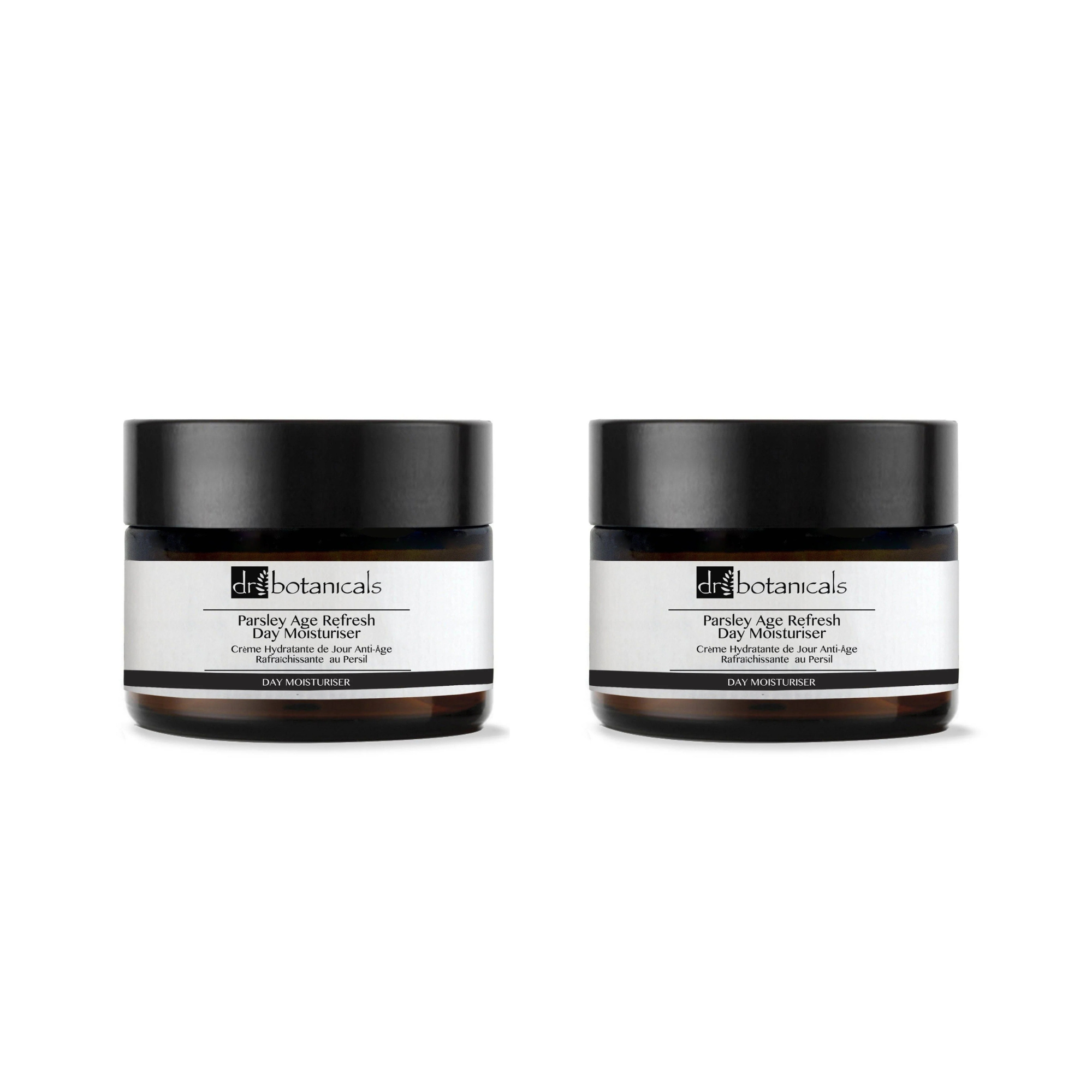 Dr Botanicals Parsley Age Refresh Day Moisturiser 50ml Twin Value Savings Pack - skinChemists