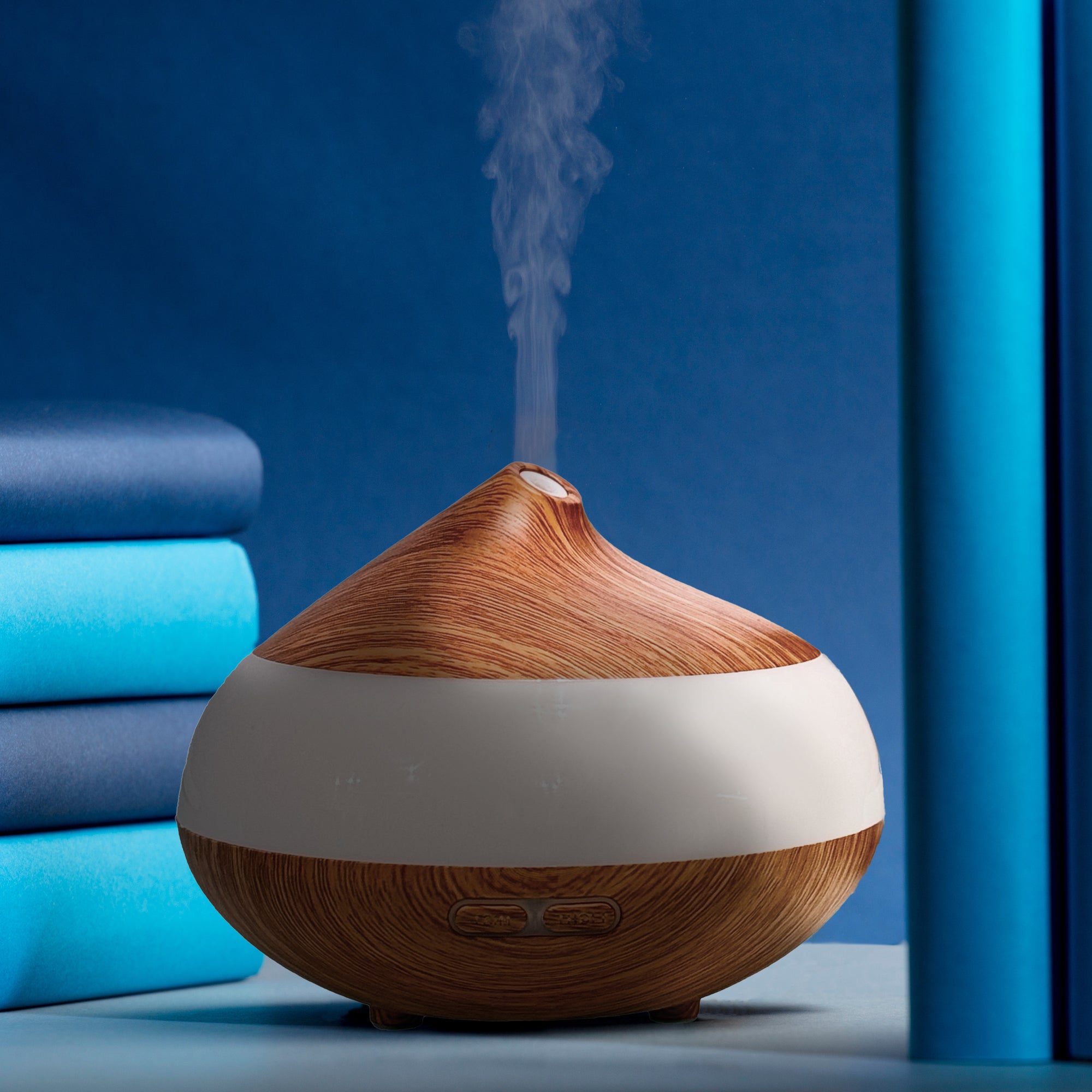 Bio-Balancing Wooden Aroma Digital Diffuser Clear Panel (UK Plug) - skinChemists