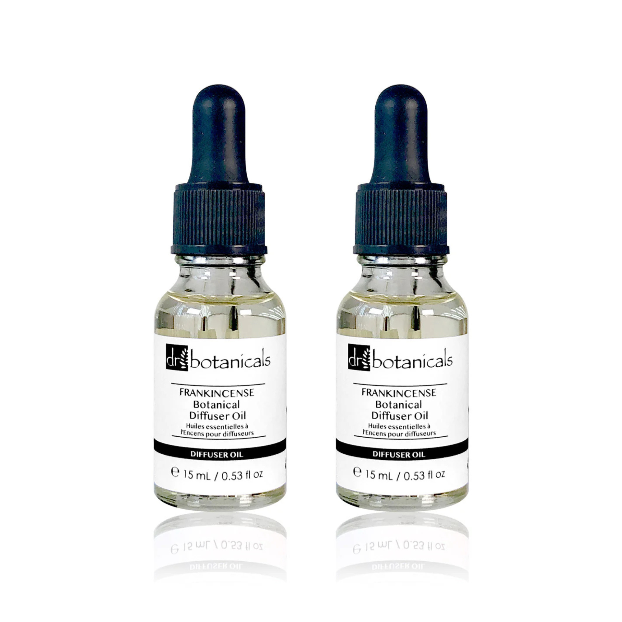 Dr Botanicals Frankincense Diffuser Oil 15ml Twin Value Savings Pack - skinChemists