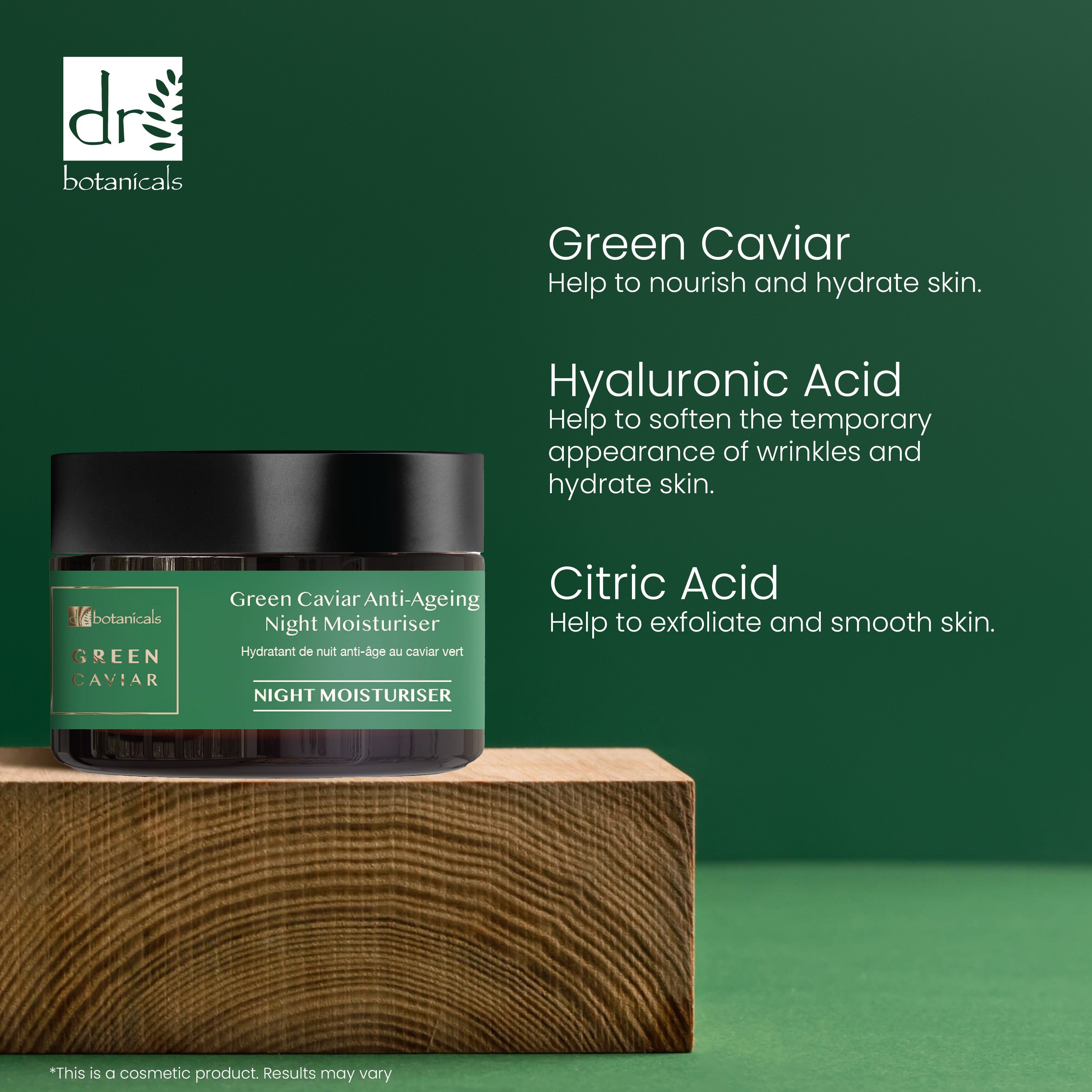 Green Caviar Night Cream & Mask - skinChemists
