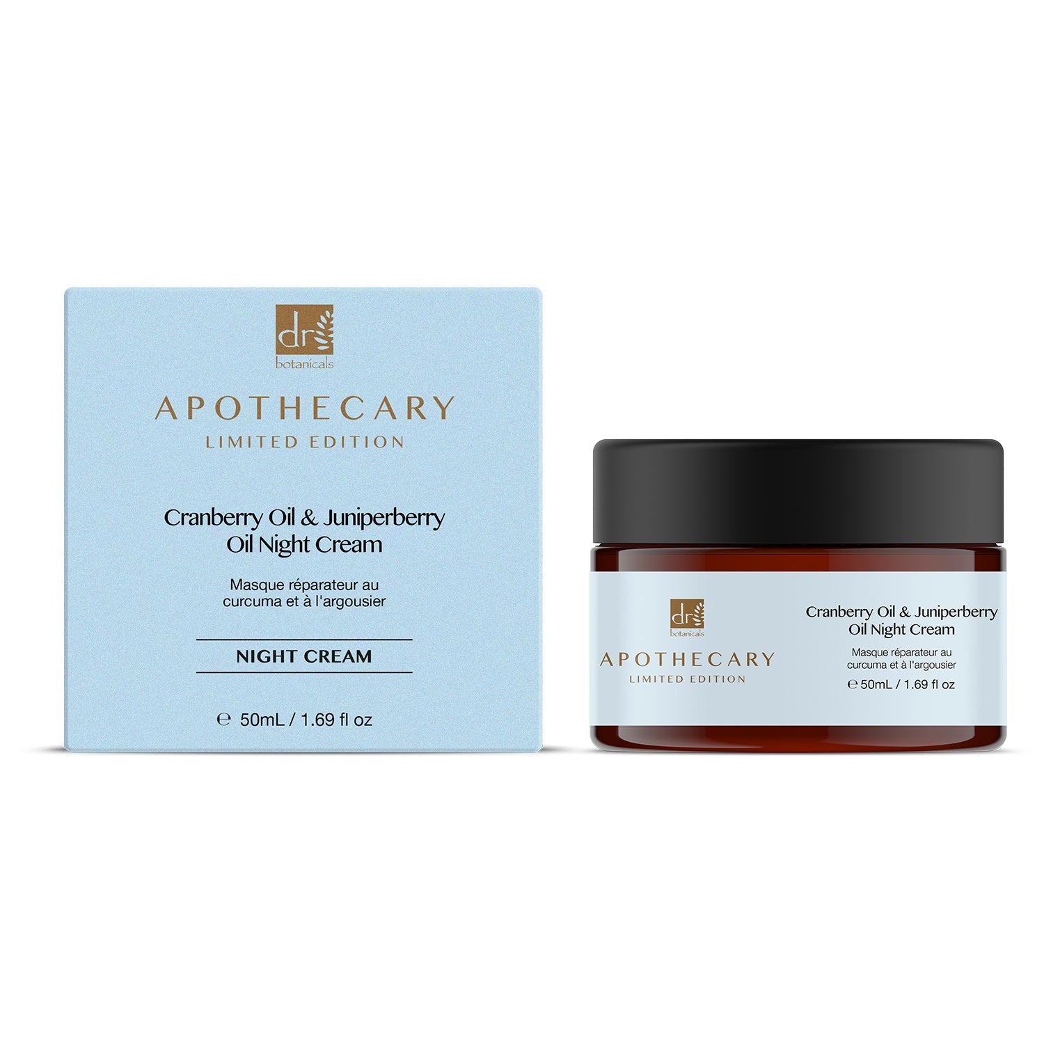Cranberry Oil and Juniperberry Oil Night Cream + DB Charcoal and Zingy Fruits Mask Treatment - skinChemists
