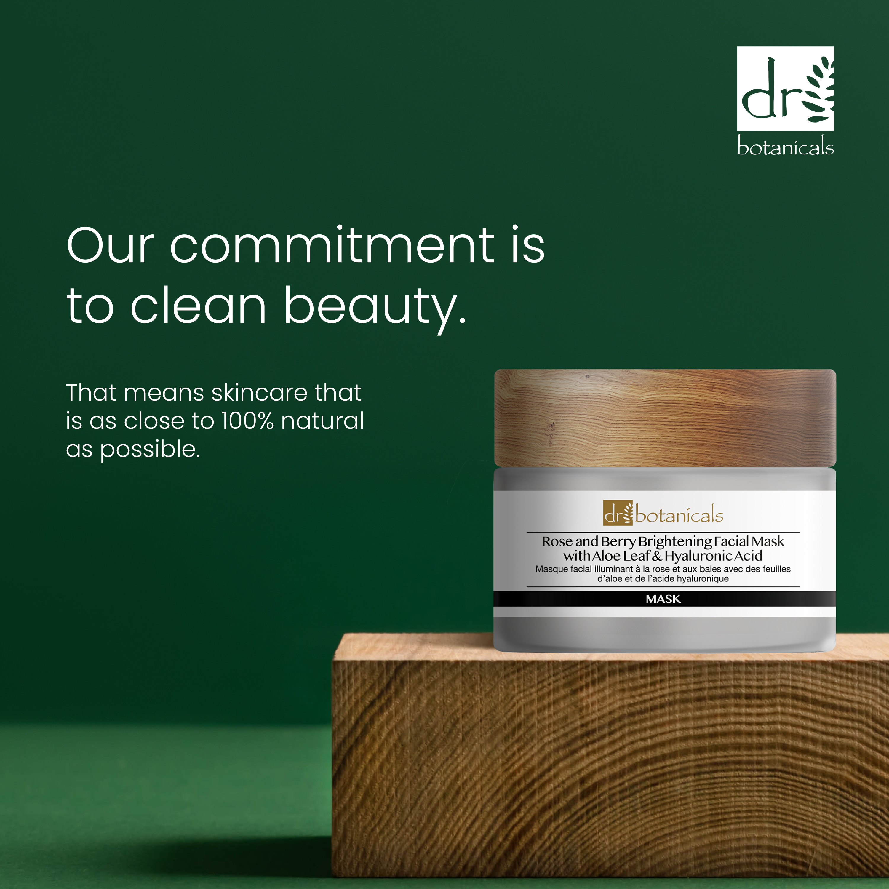 Rose & Berry Brightening Facial Mask 50ml - skinChemists