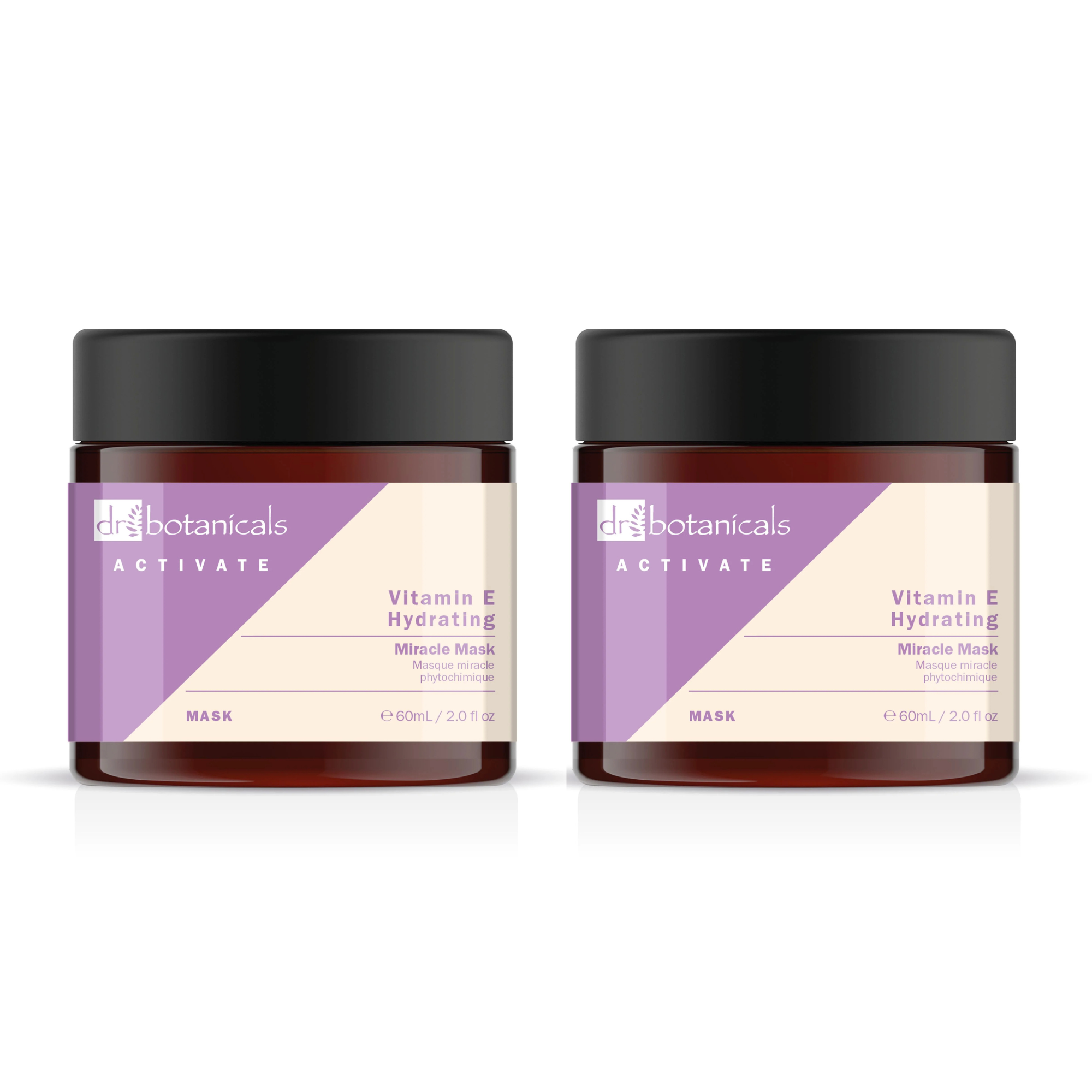 Dr Botanicals Activate Phytochemical Miracle Mask 60ml Twin Value Savings Pack - skinChemists