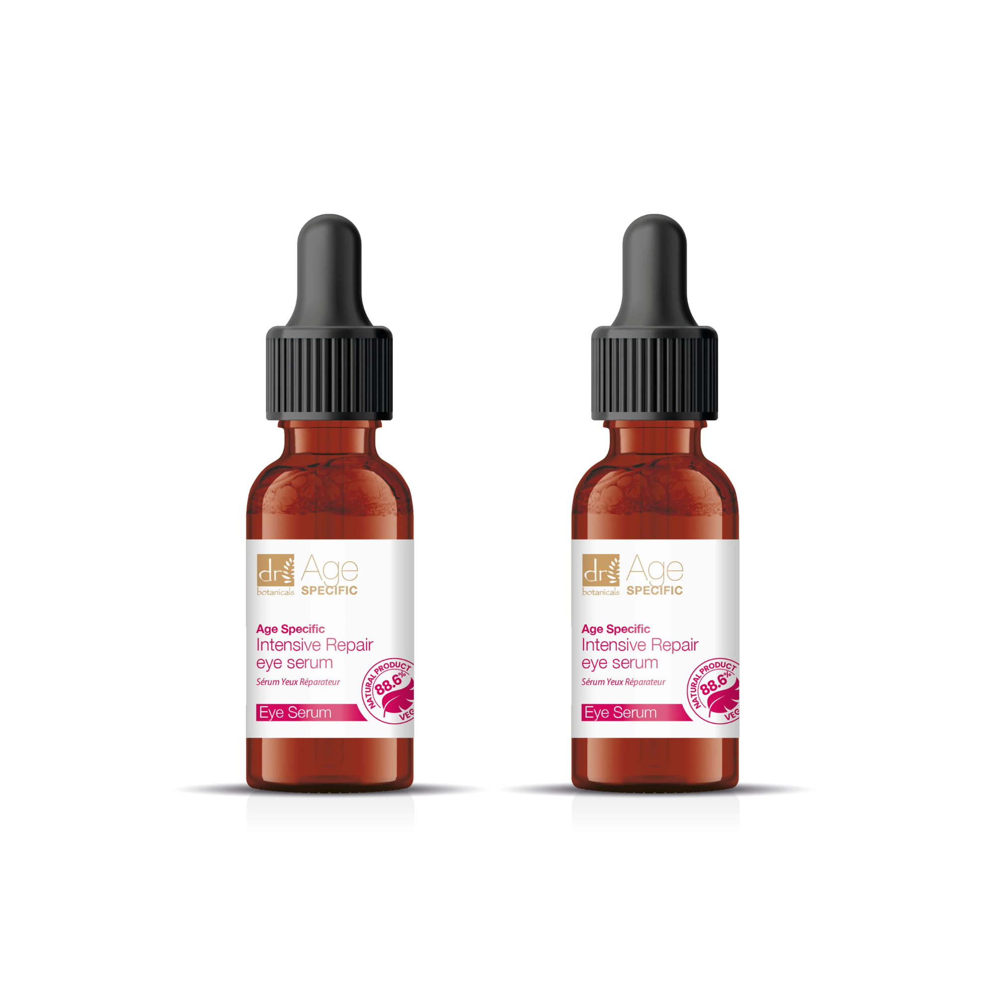 Dr Botanicals Age Specific Intensive Repair Eye Serum 15ml Twin Value Savings Pack - skinChemists
