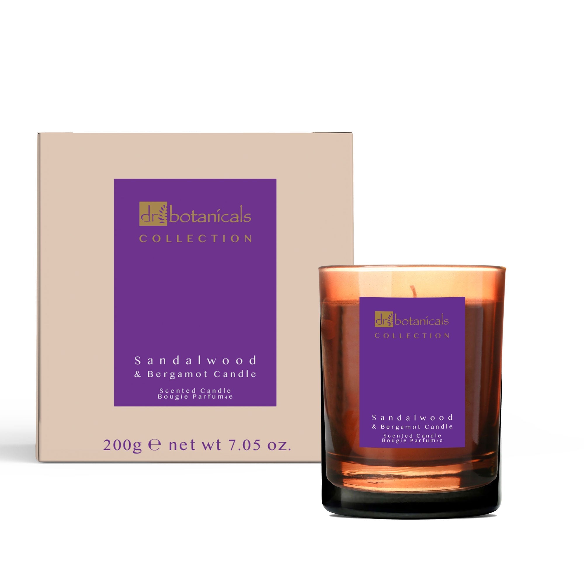 Sandalwood & Bergamot Candle 200g - skinChemists
