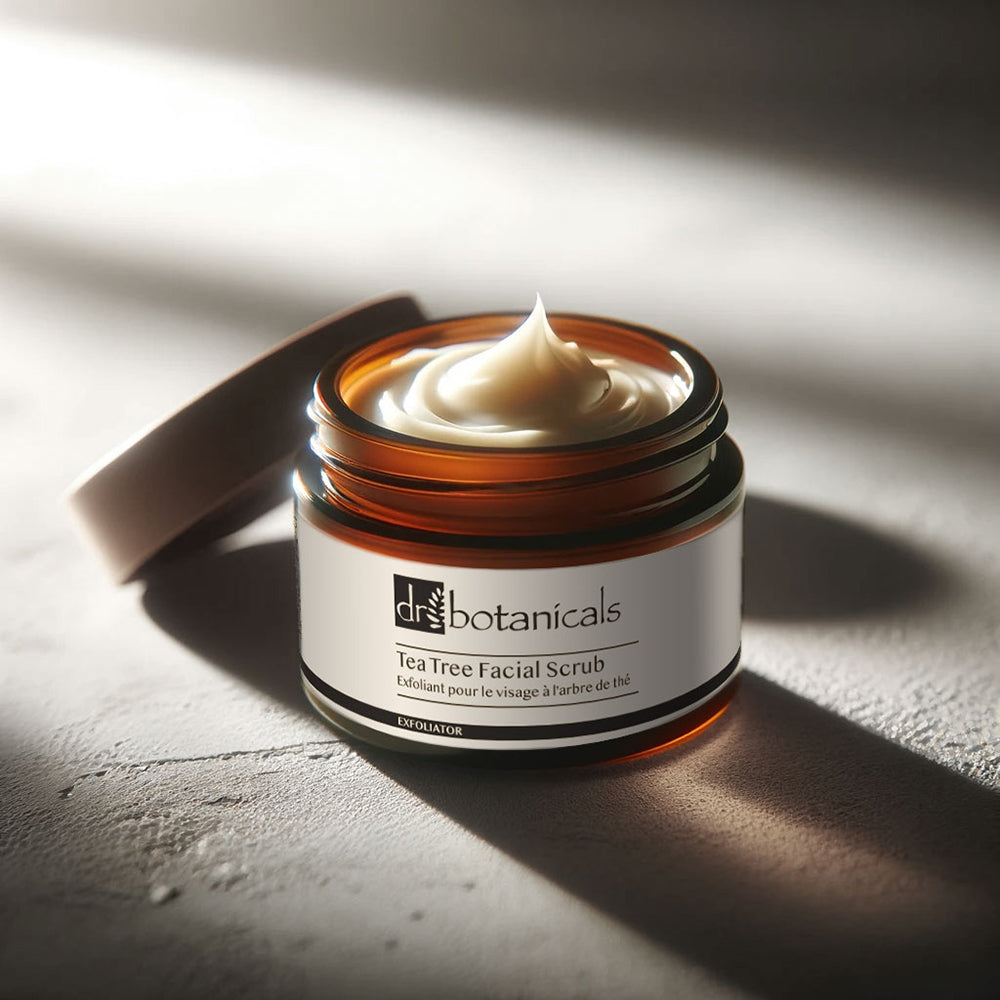 Tea Tree Facial Scrub  Tea Tree & Salicylic Acid Facial Oil For Spots Seaweed Face Moisturiser - skinChemists