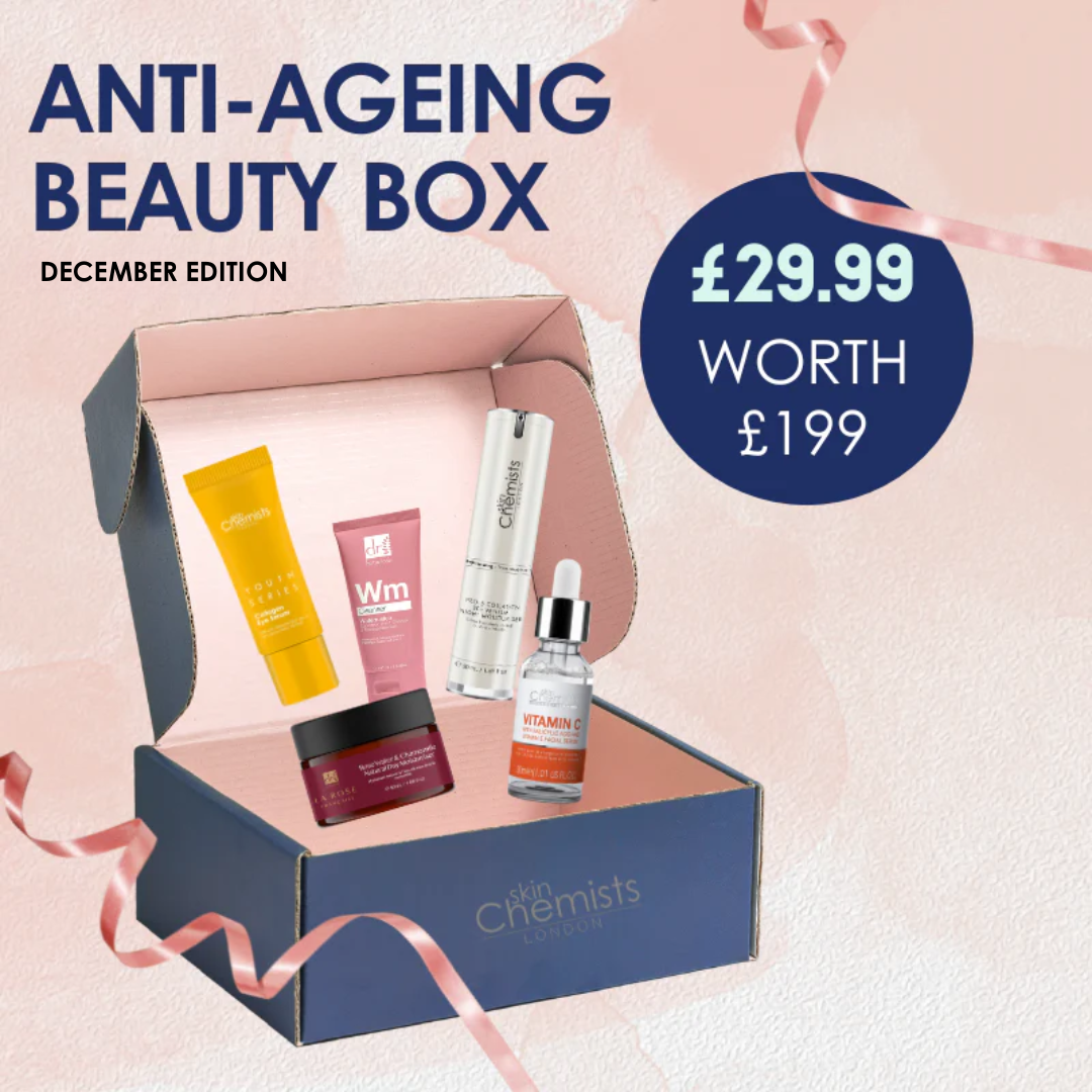 skinChemists Anti-Ageing Beauty Box - UK December Edition - skinChemists
