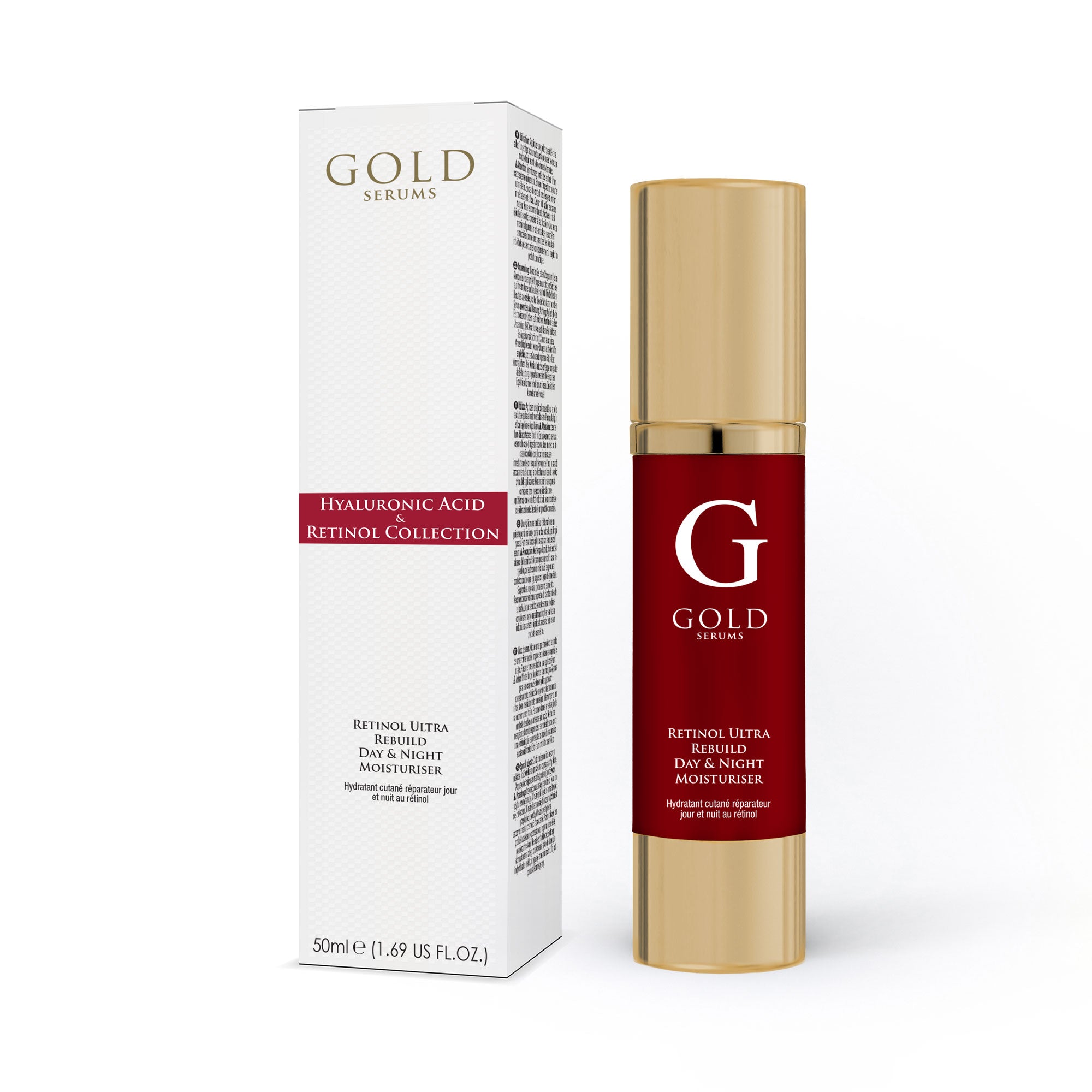 Retinol Ultra Rebuild Day And Night Moisturiser 50ml - skinChemists