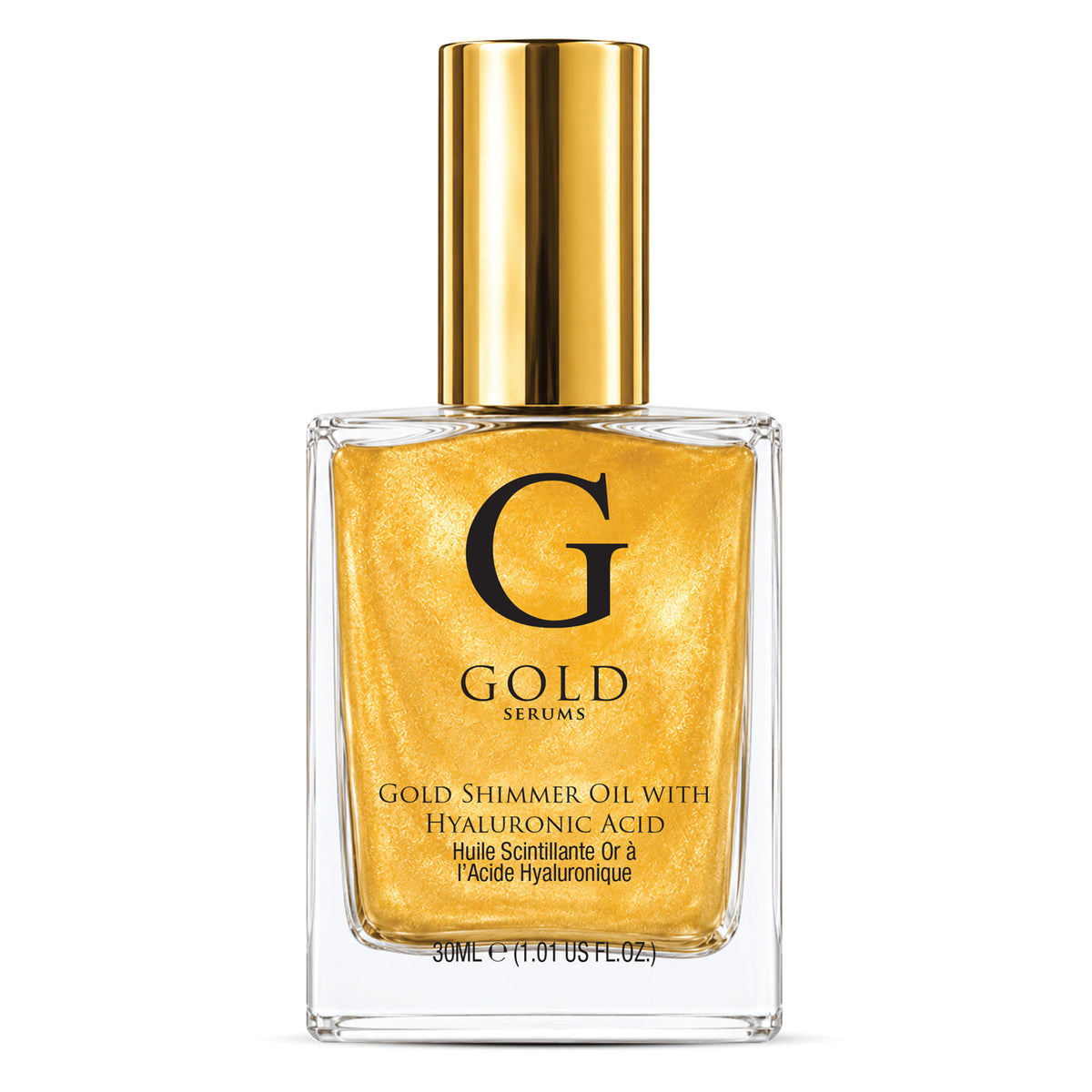 Gold Serums Gold Shimmer Oil with Hyaluronic Acid 30ml