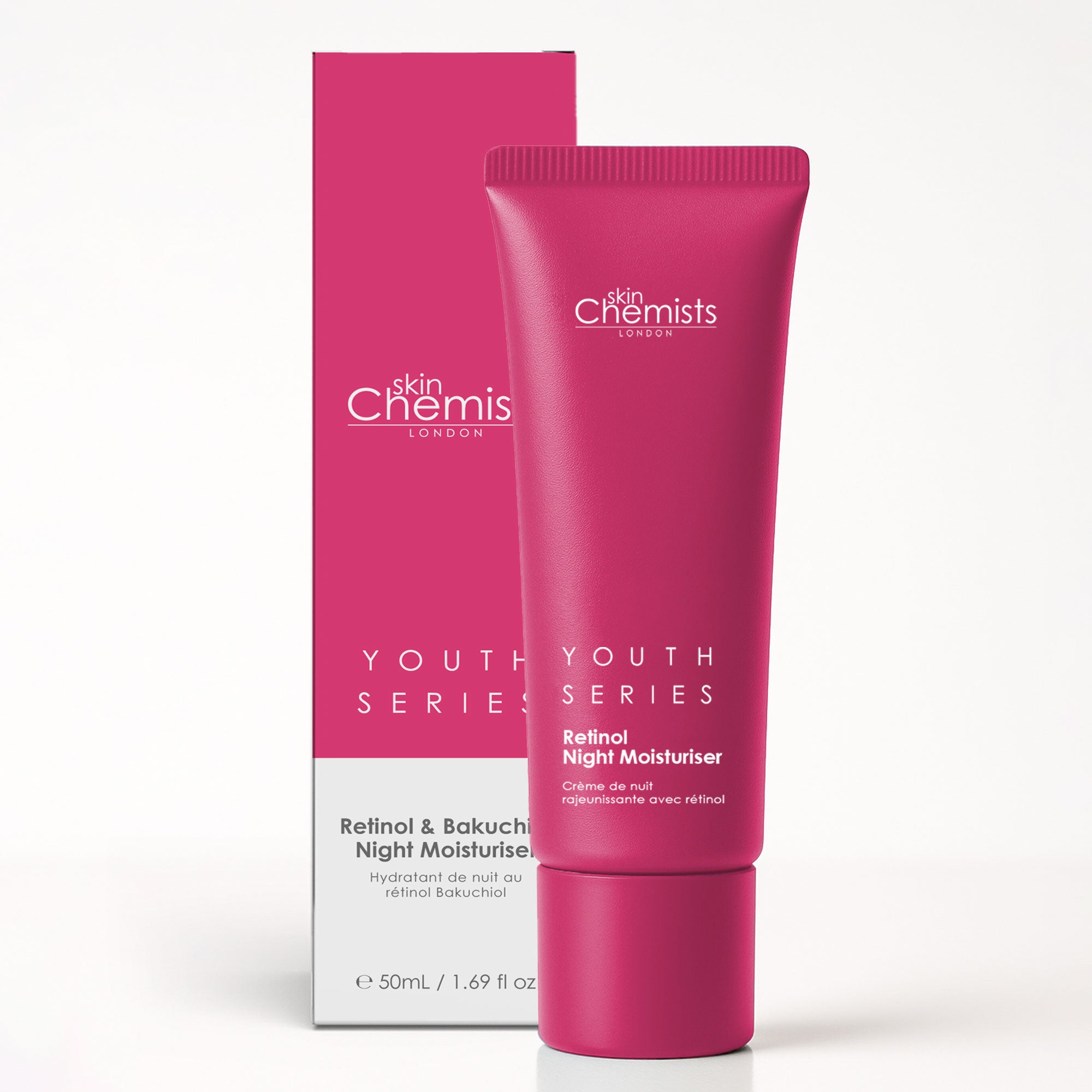 Retinol & Bakuchiol Night Moisturiser 50ml - skinChemists
