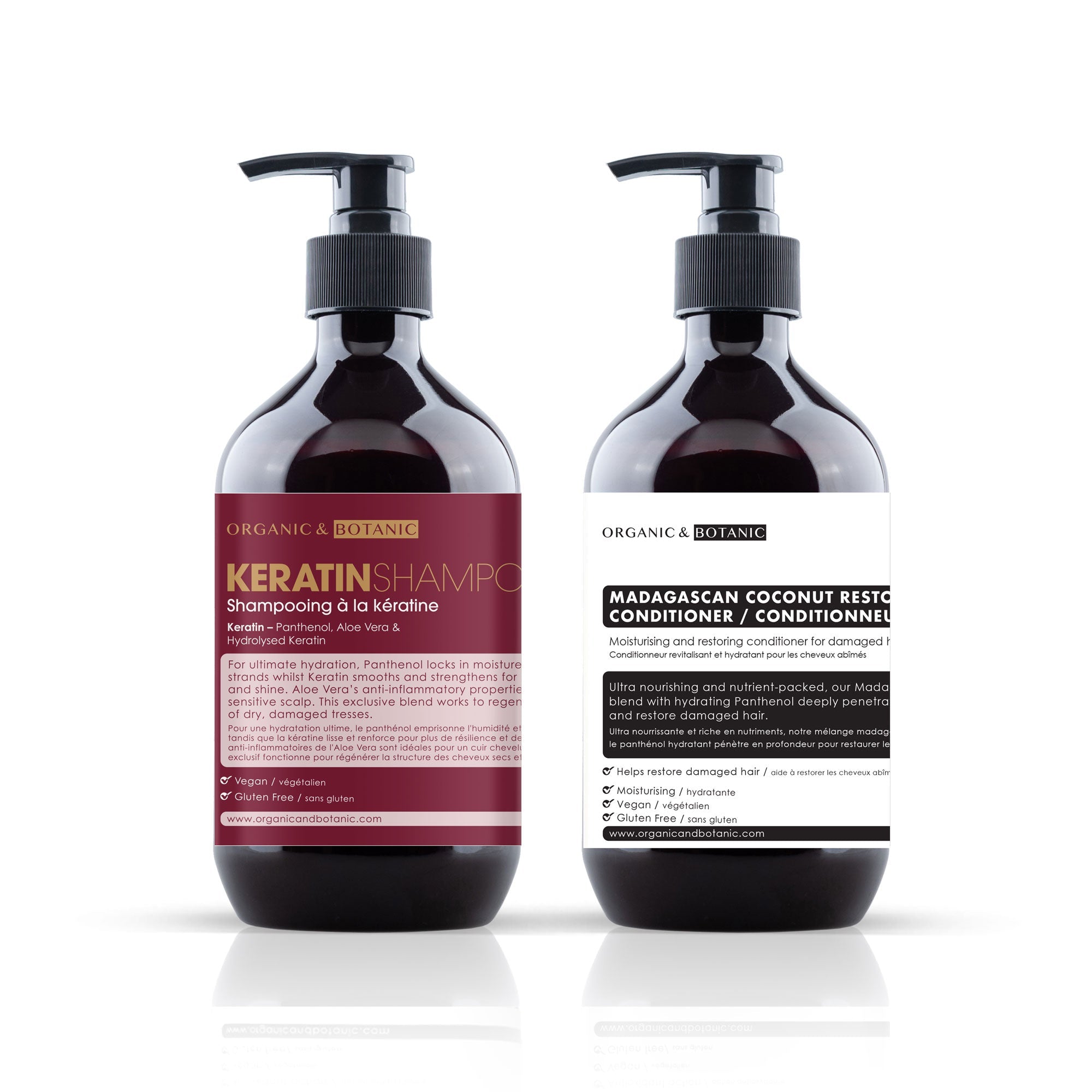 Organic & Botanic Strengthening Shampoo & Moisturising Conditioner Set - skinChemists