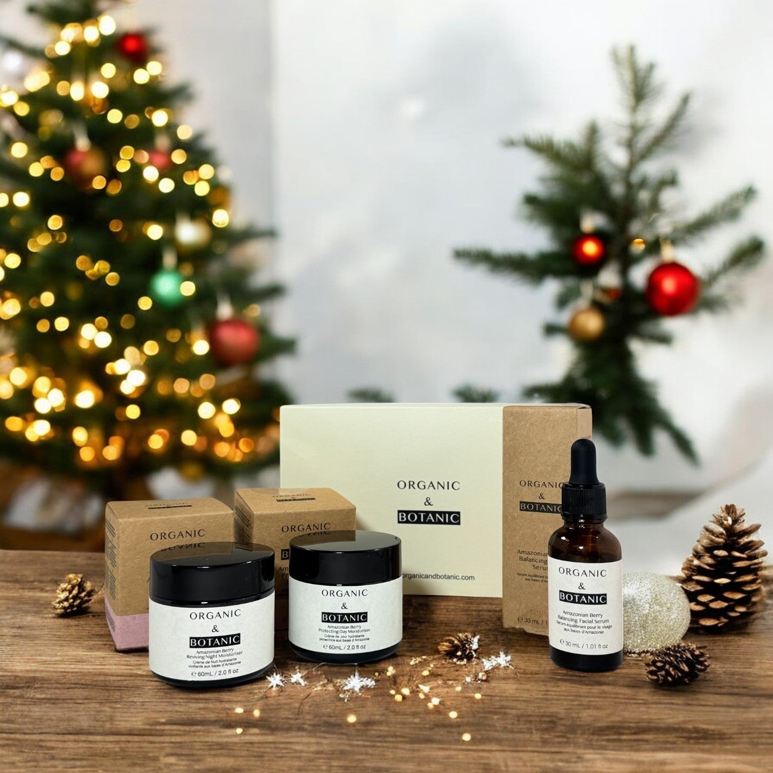 Organic & Botanic Amazonian Berry Anti-Ageing Skincare Christmas Gift Set - skinChemists
