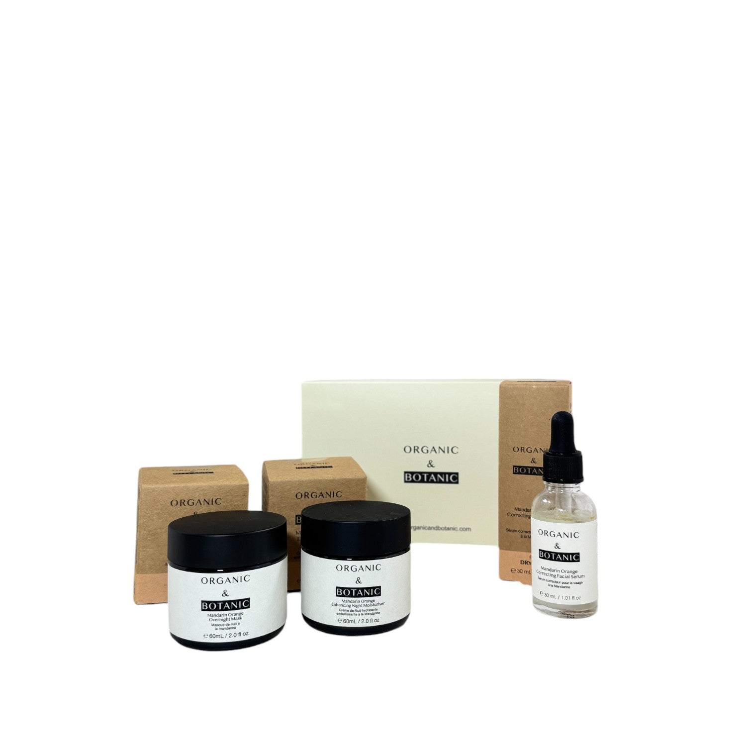 Organic & Botanic Mandarin Orange Anti-Ageing Skincare Christmas Gift Set - skinChemists