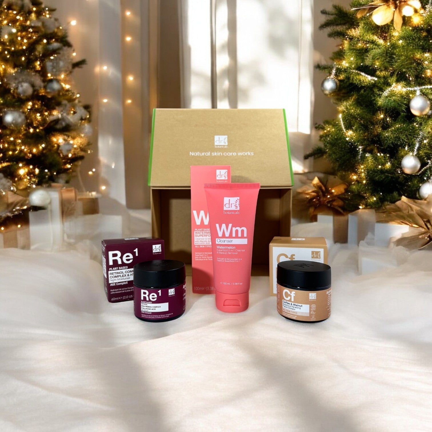 Dr Botanicals Anti-Ageing Retinol Evening Christmas Gift Set - skinChemists