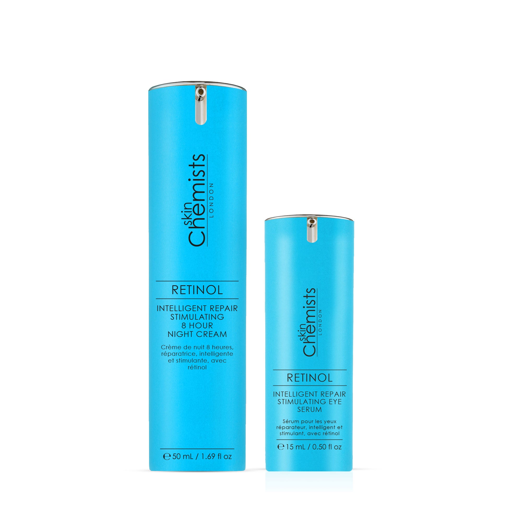SC Retinol Intelligent Repair Night Cream and Eye Serum - skinChemists