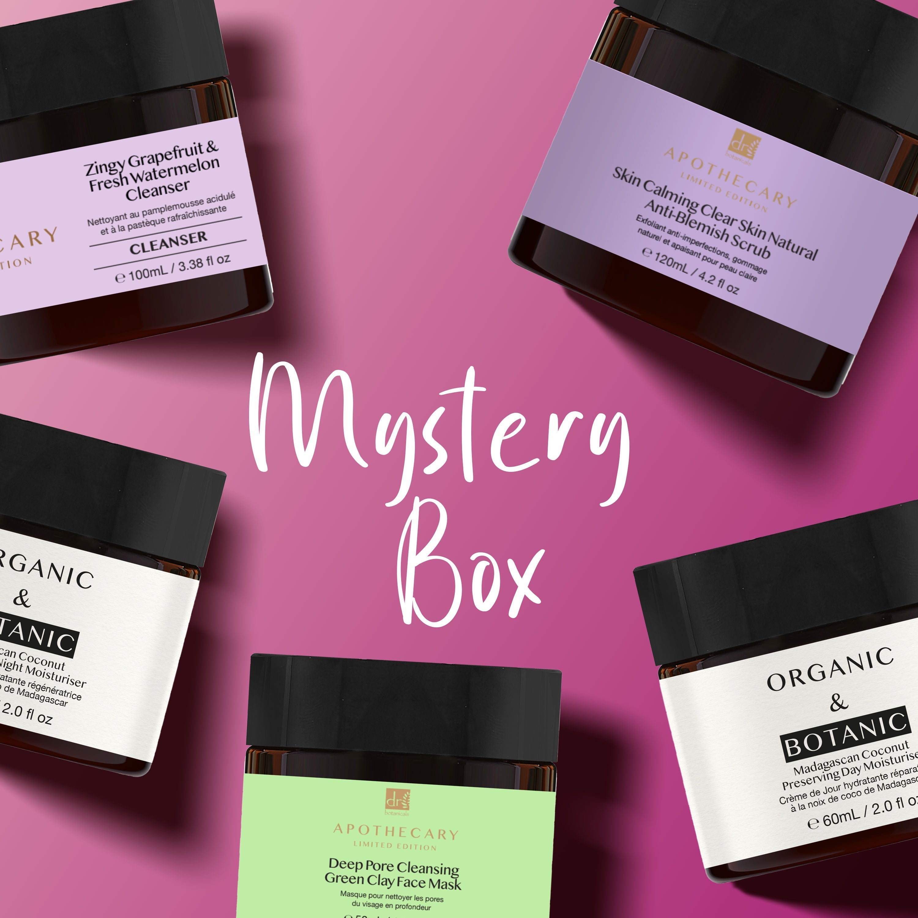 Dr Botanicals Anti-Ageing Vegan Friendly Skincare & Beauty Mystery Box - skinChemists