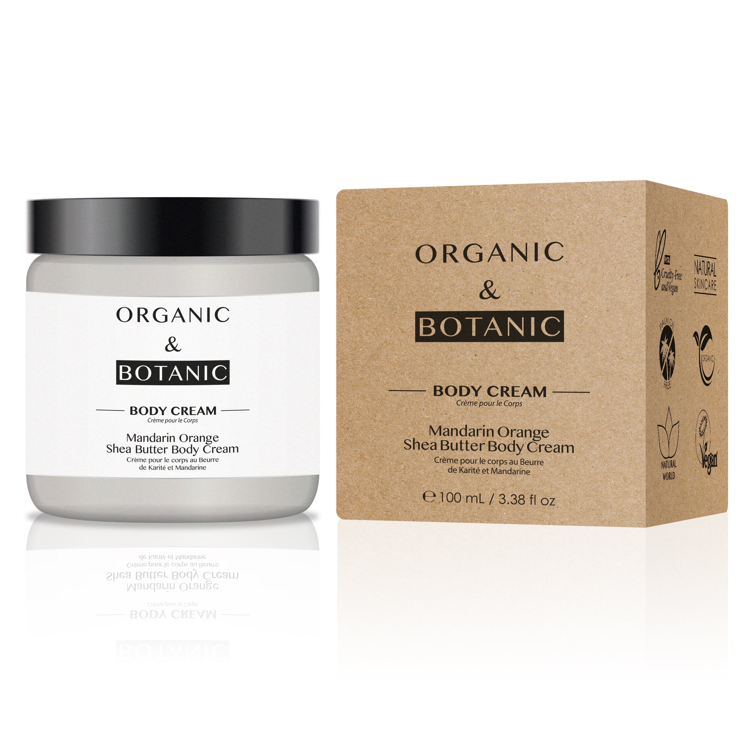 Mandarin Orange Shea Butter Body Cream 100ml - skinChemists
