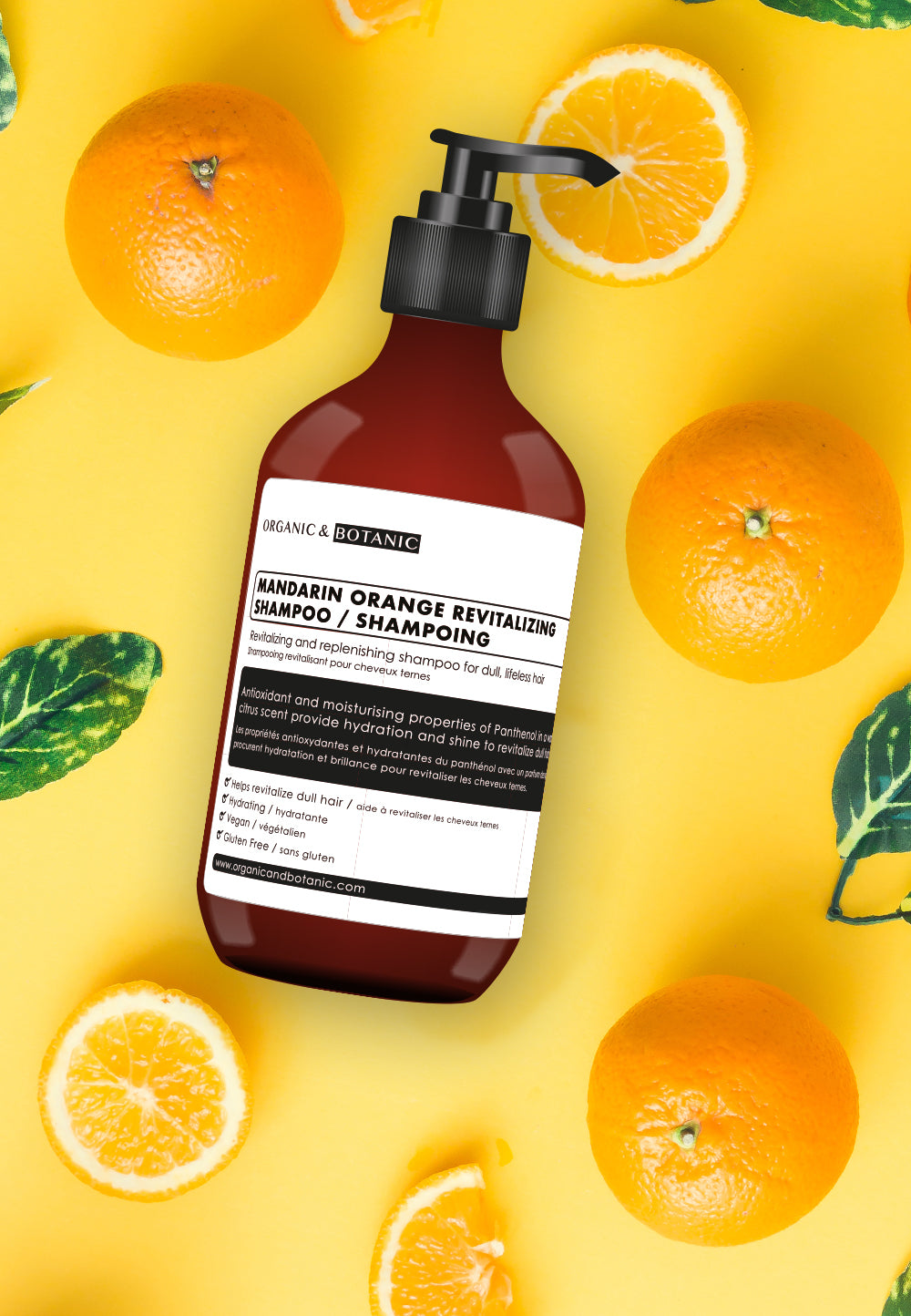 Mandarin Orange Revitalising Shampoo 500ml - skinChemists