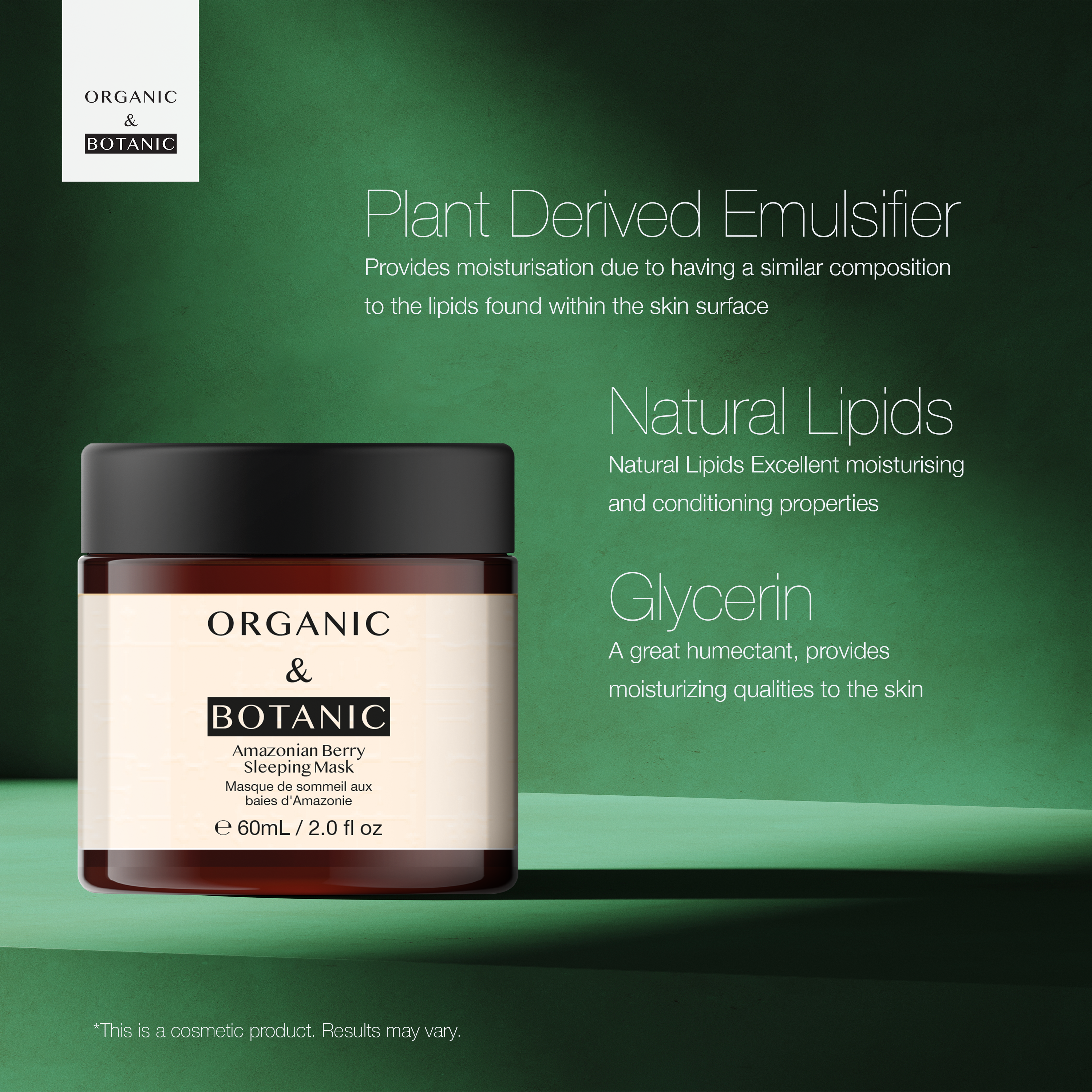 OB Amazonian Berry Serum and Sleeping Mask + Madagascan Coconut Day Cream and Eye Serum - skinChemists